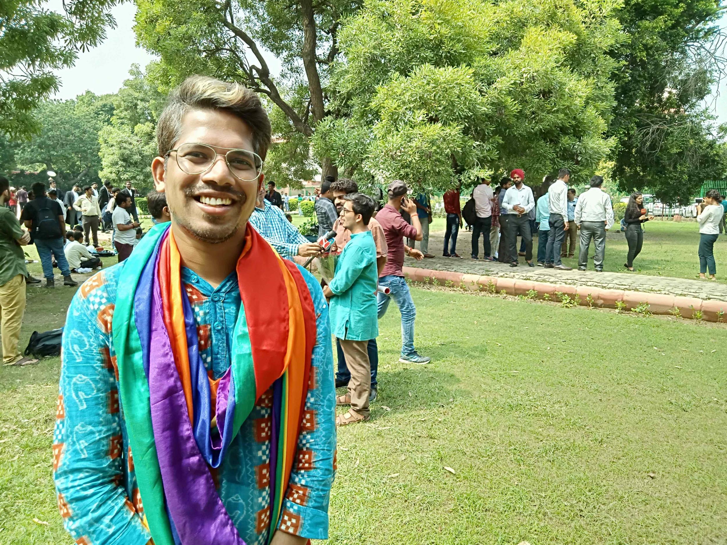 ‘It’s great for me, but it’s also a great day for the whole of India’ – Bismaya, LGBT+ activist