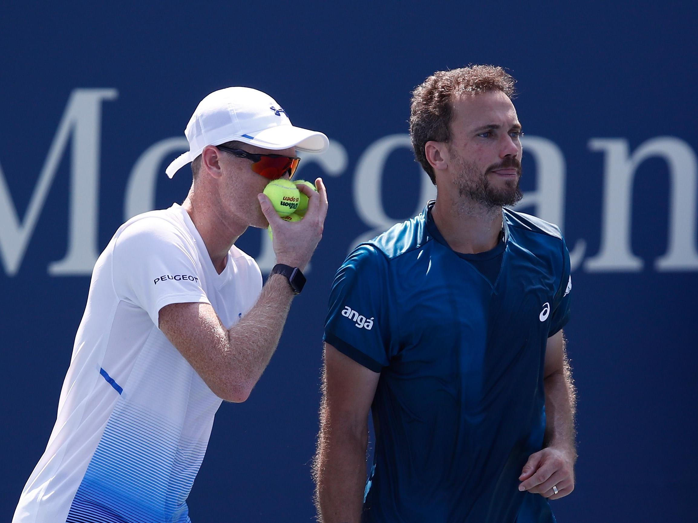 Murray’s men’s doubles campaign with Bruno Soares came to an end in the quarter-finals