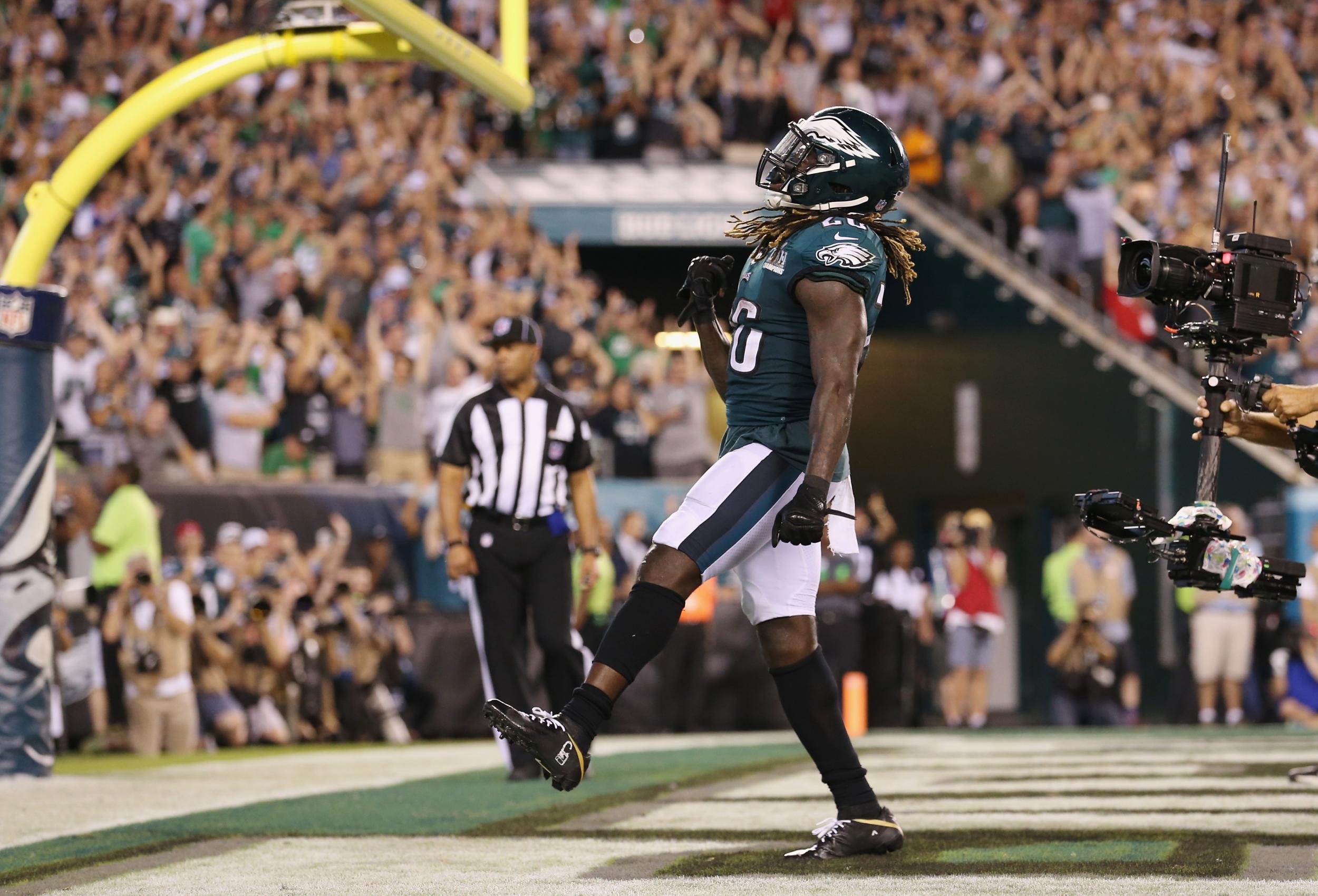 Ajayi proved the game-winner for the Eagles