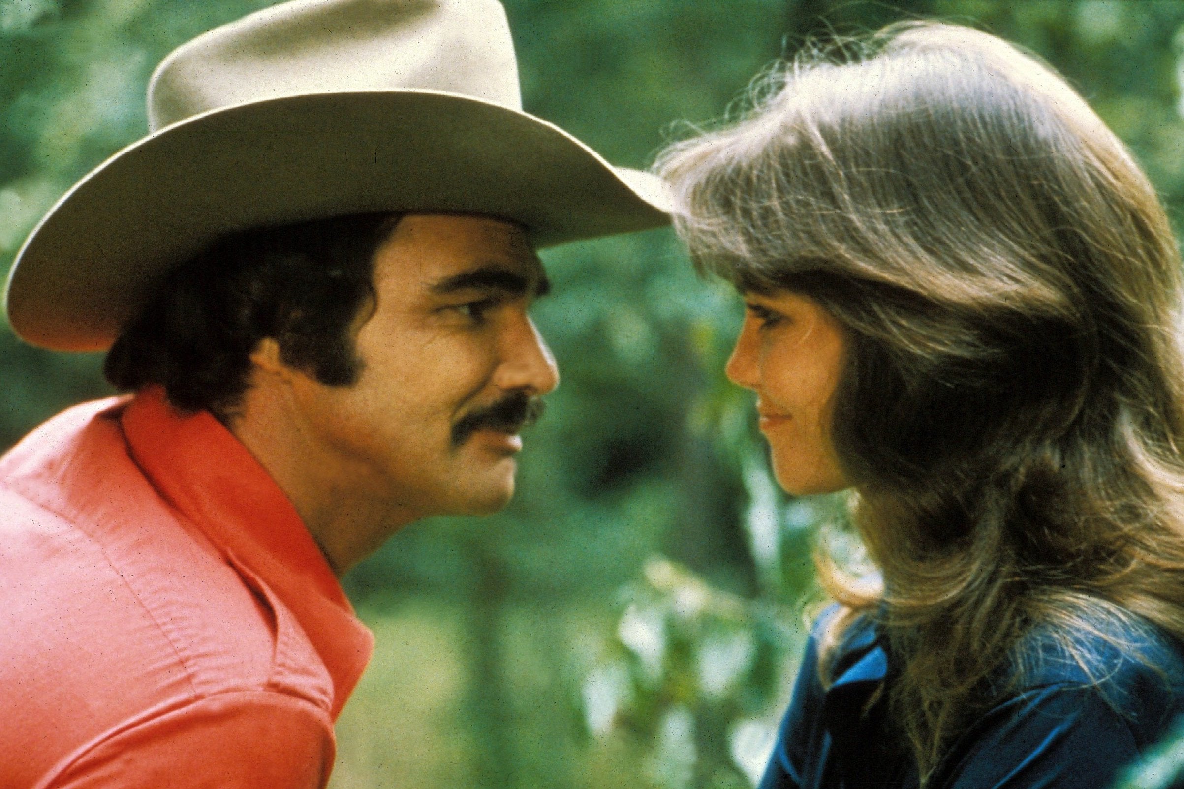 Field with Burt Reynolds in ‘Smokey and the Bandit’, 1977