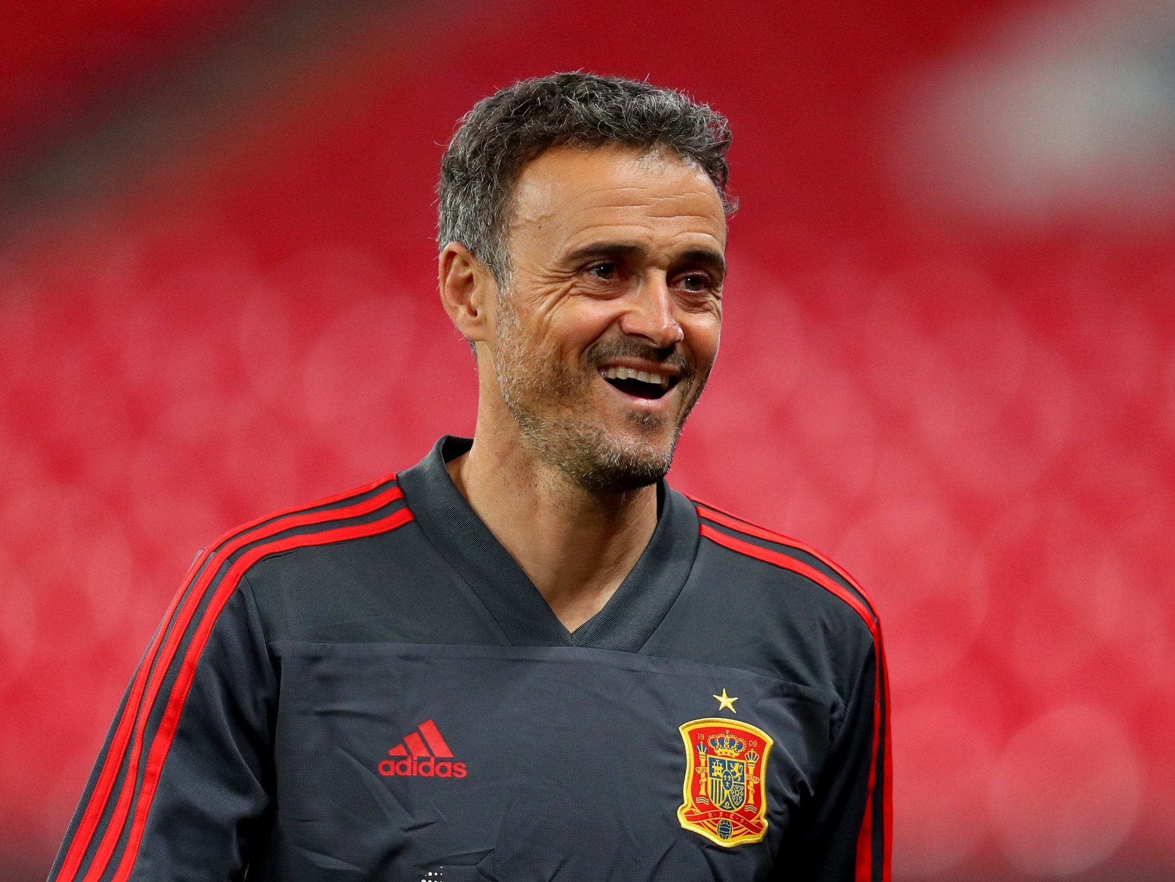 Luis Enrique replaced Julen Lopetegui after he left before the World Cup