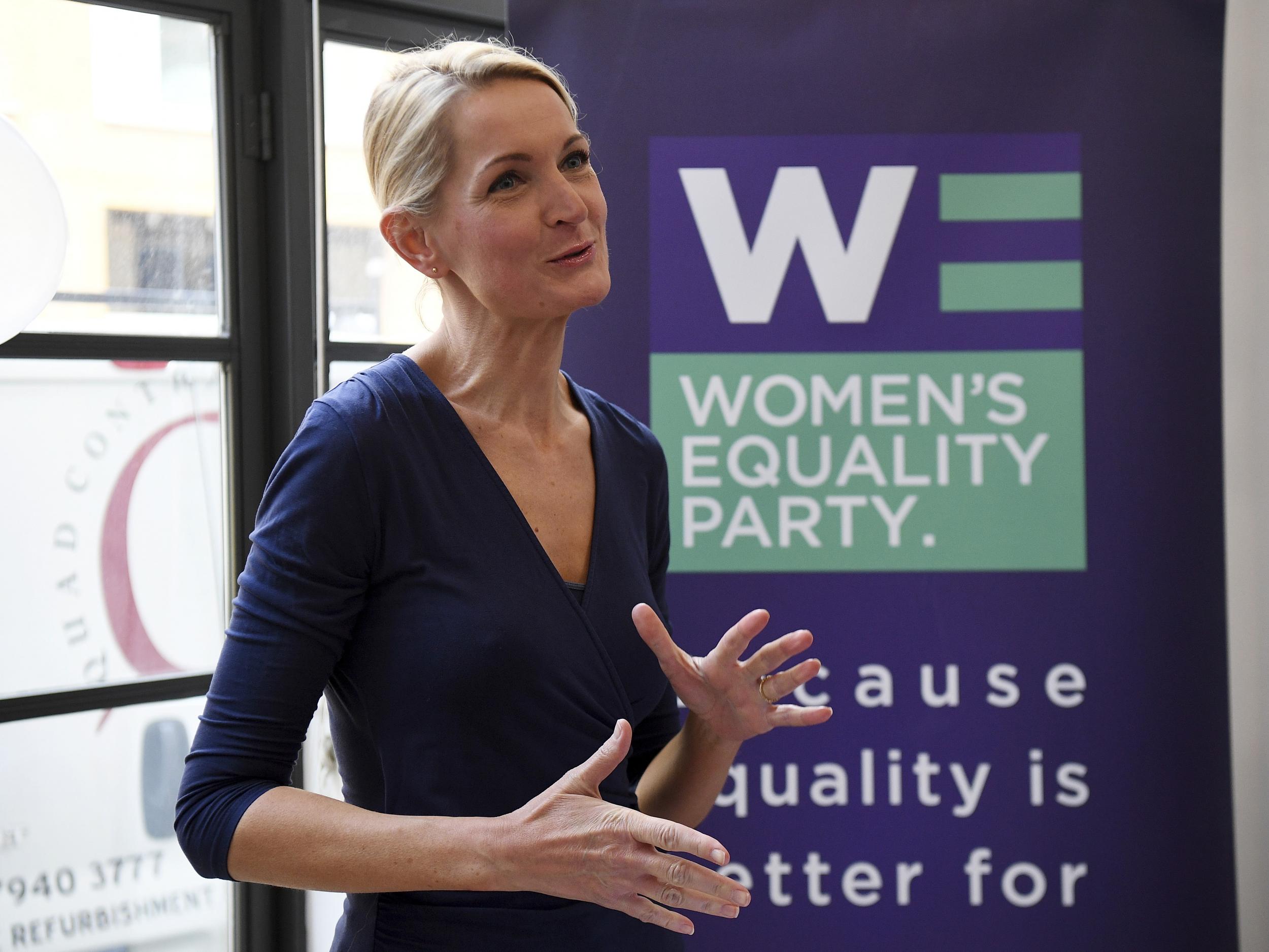 The last thing the Women’s Equality Party wants is a rehash of the status quo