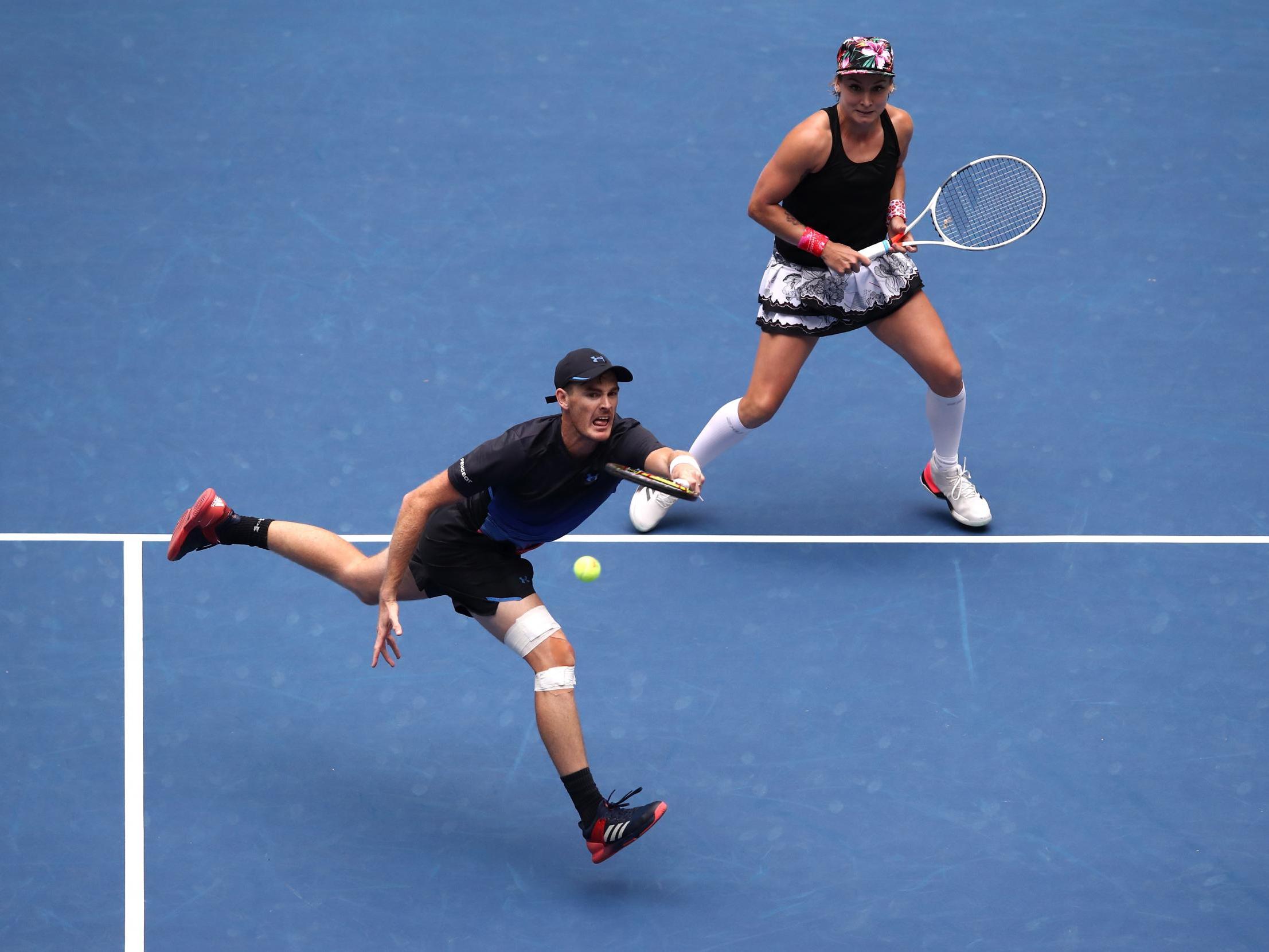Murray and Mattek-Sands were favourites heading into the final