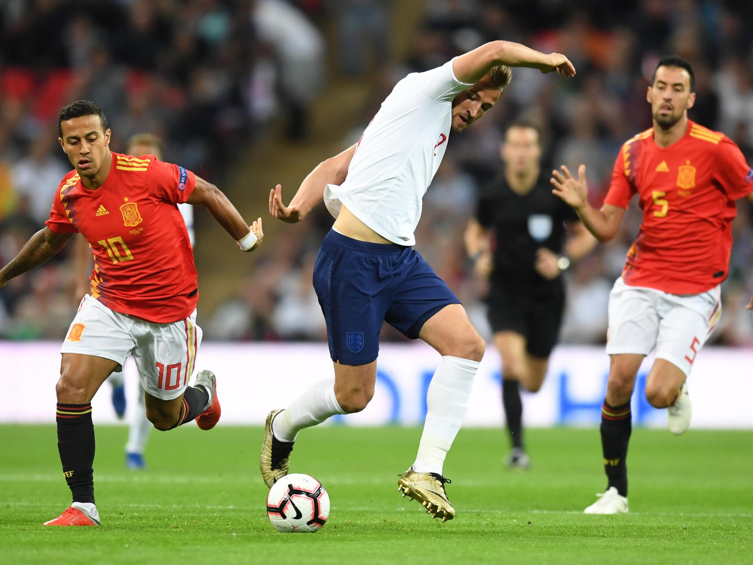 Kane, in his golden boots, lacked sharpness