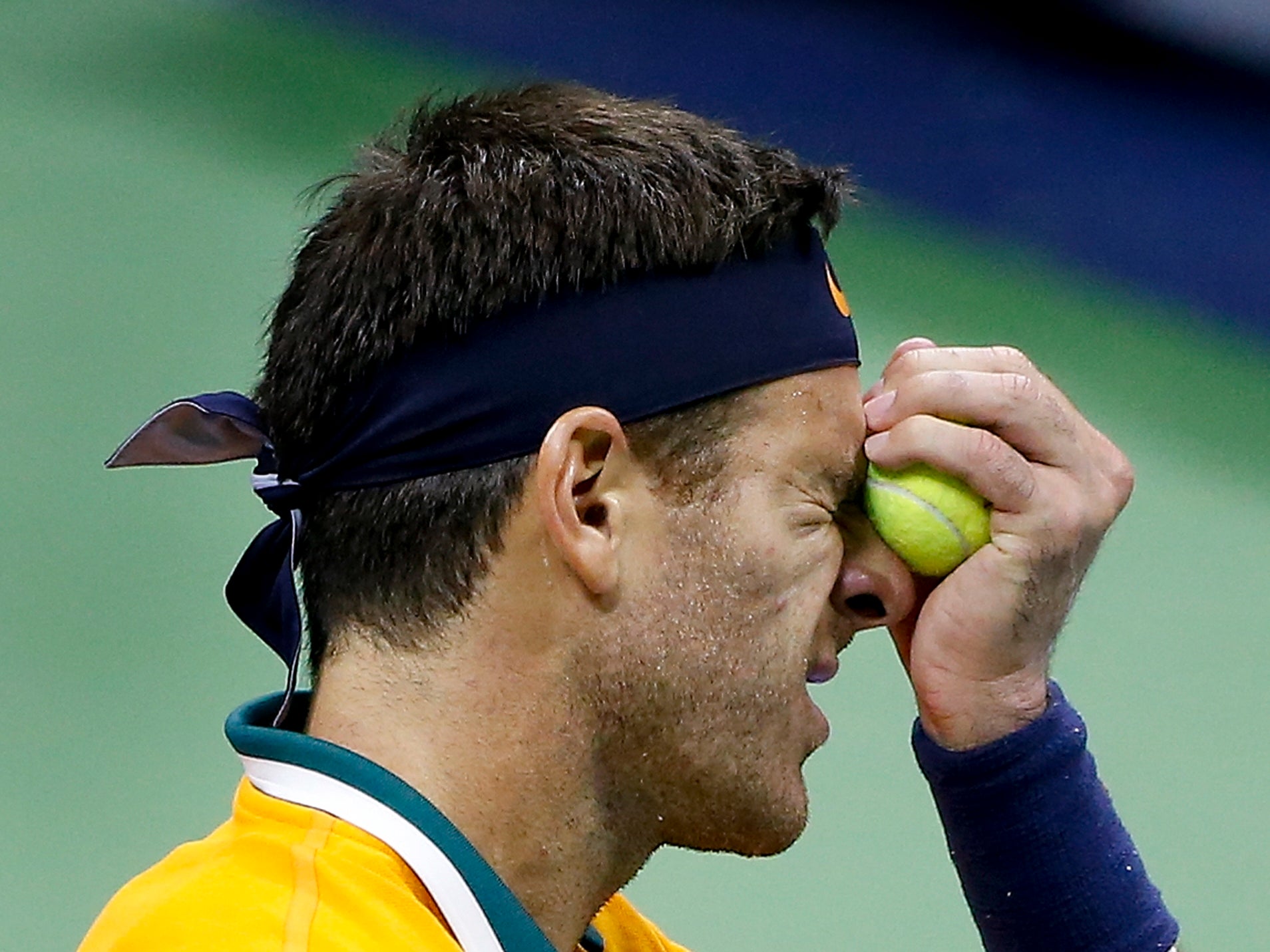 Del Potro put up a stiffer fight in the second set but was unable to level the scores