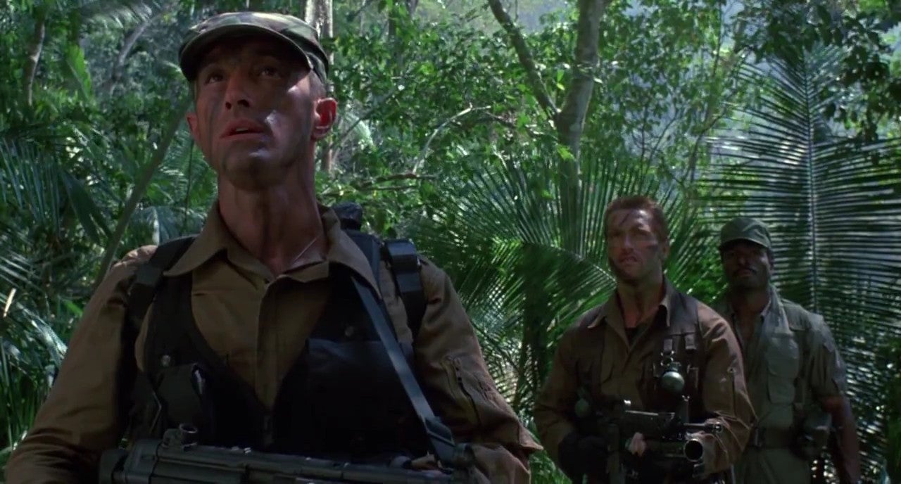 Black had a small role in 1987’s ‘Predator’