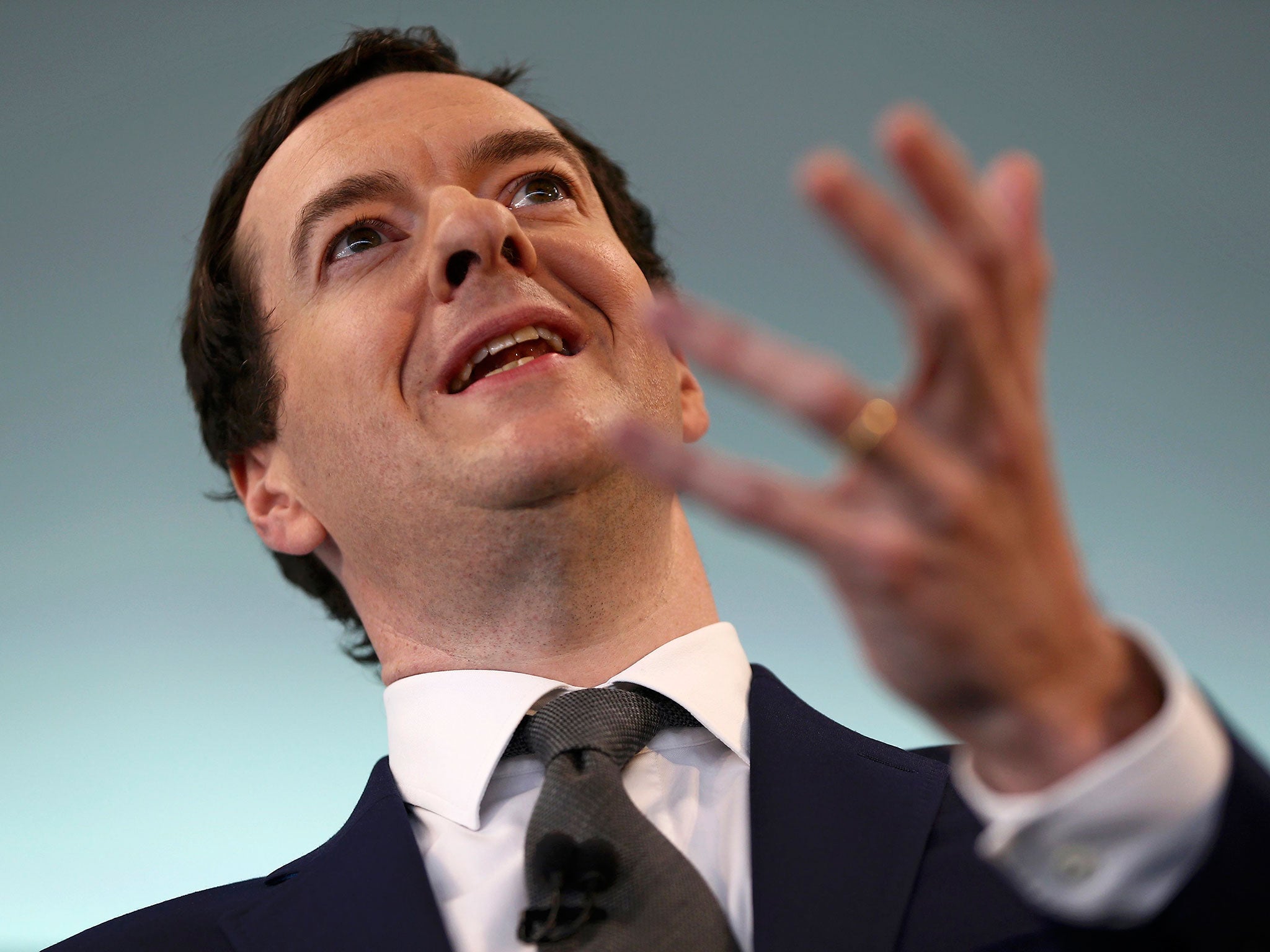 ‘The wages of the lowest paid have risen fastest,’ claims Osborne