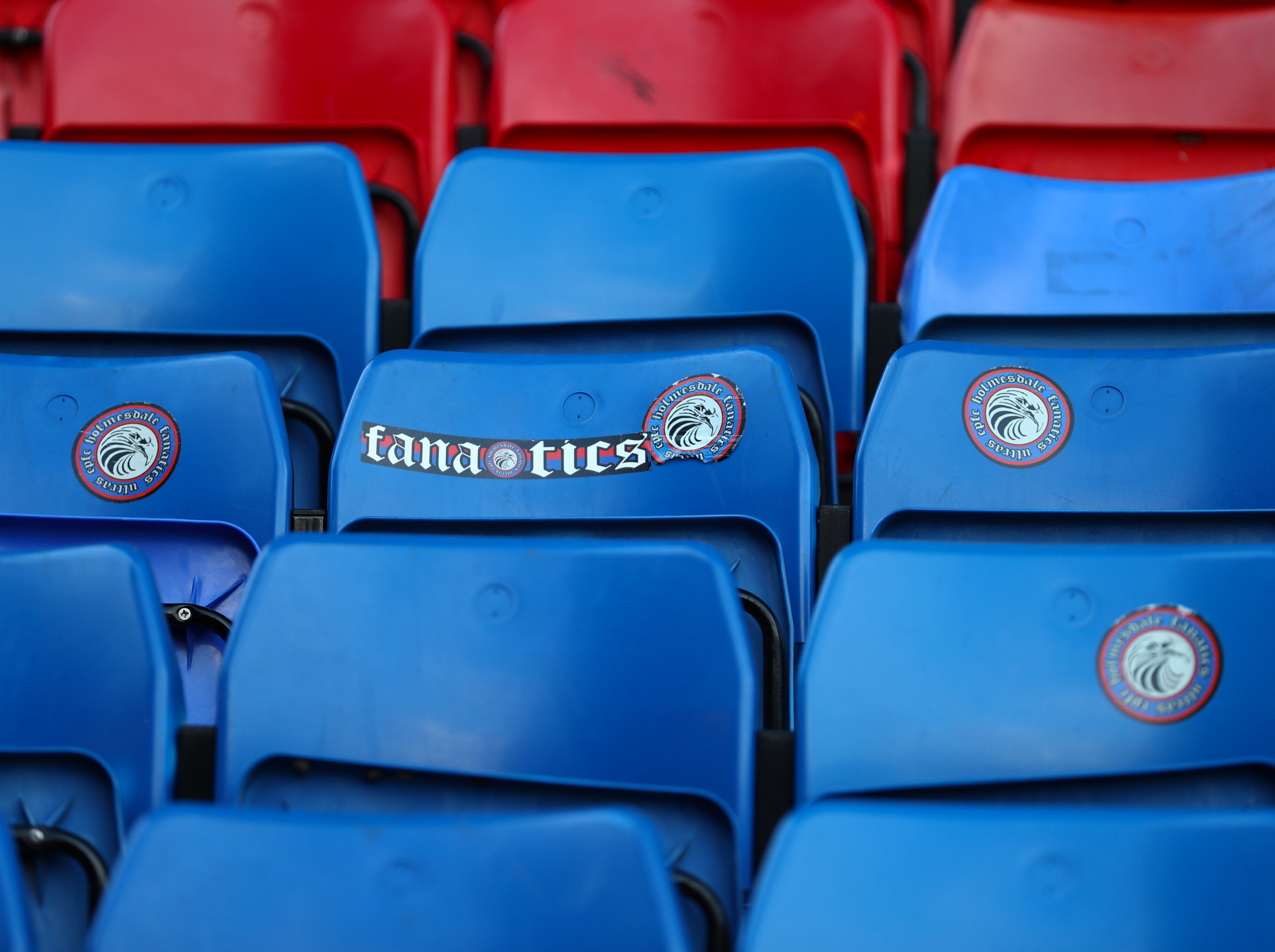 The Holmesdale Fanatics have been noticeably absent this season