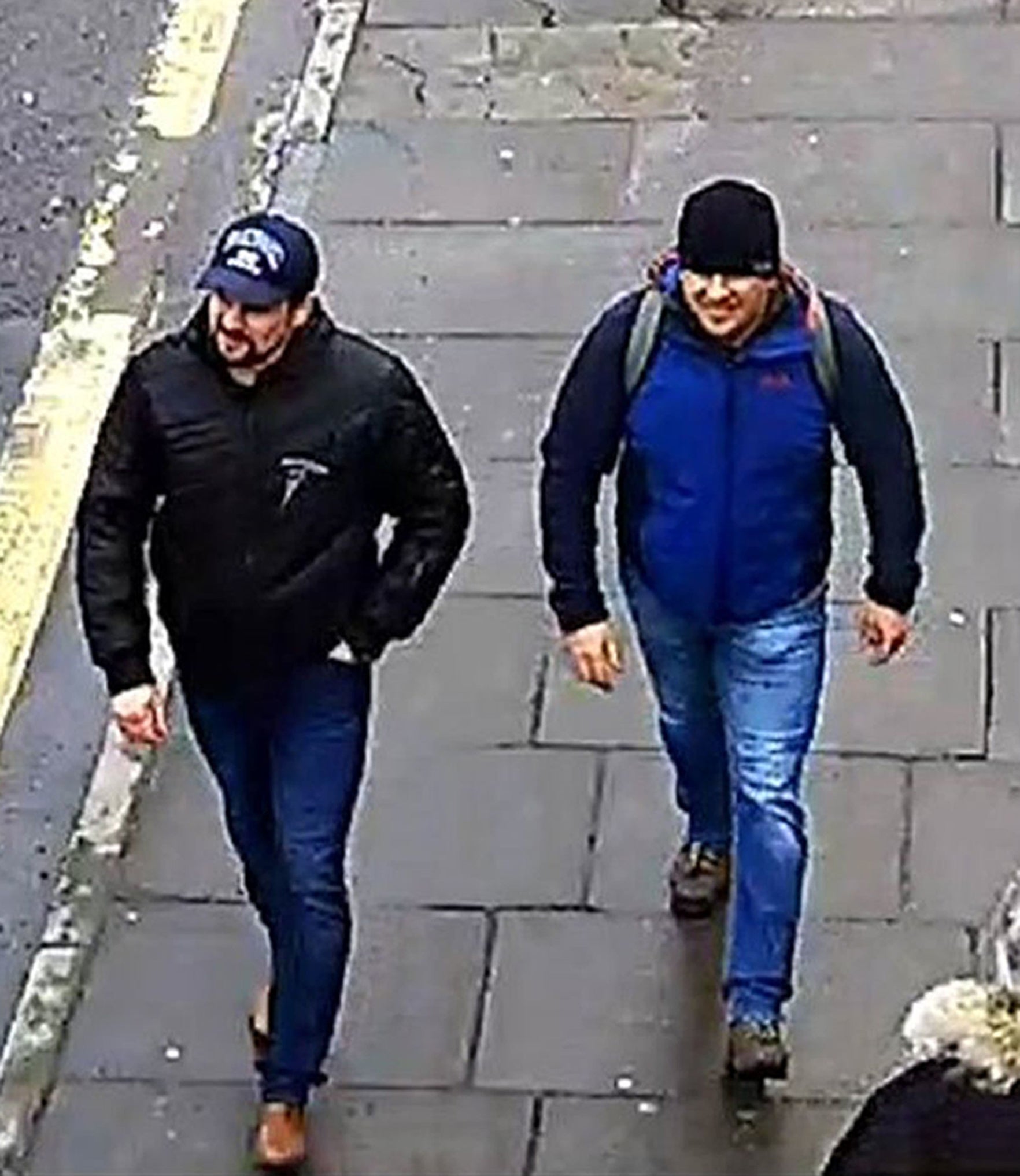 Both suspects on Fisherton Road near Salisbury railway station on 4 March