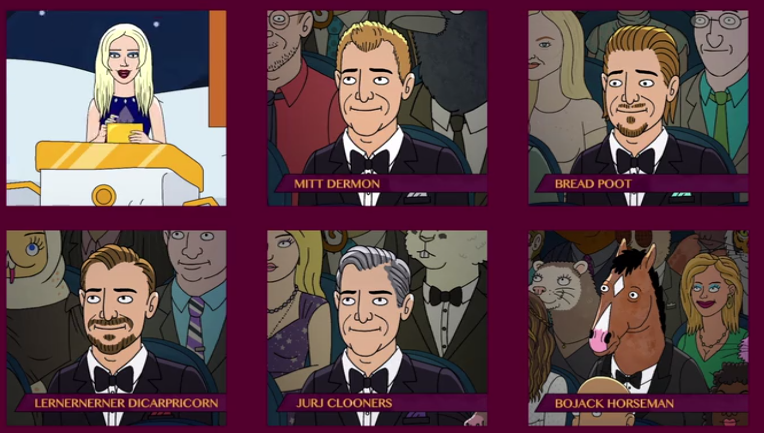 The Oscars on ‘Bojack Horseman’