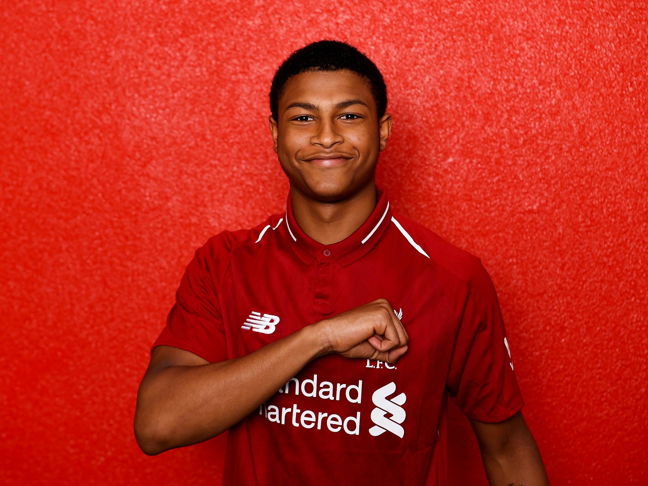 Rhian Brewster has signed up to the F2 agency