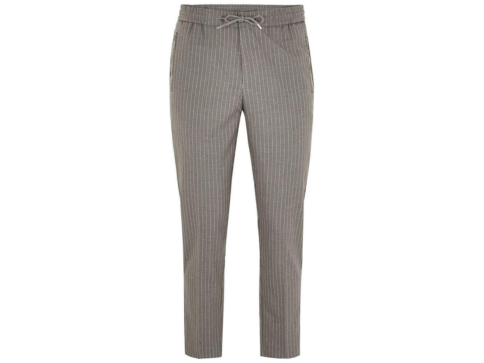 Grey Pinstripe Smart Joggers, £38, Topman