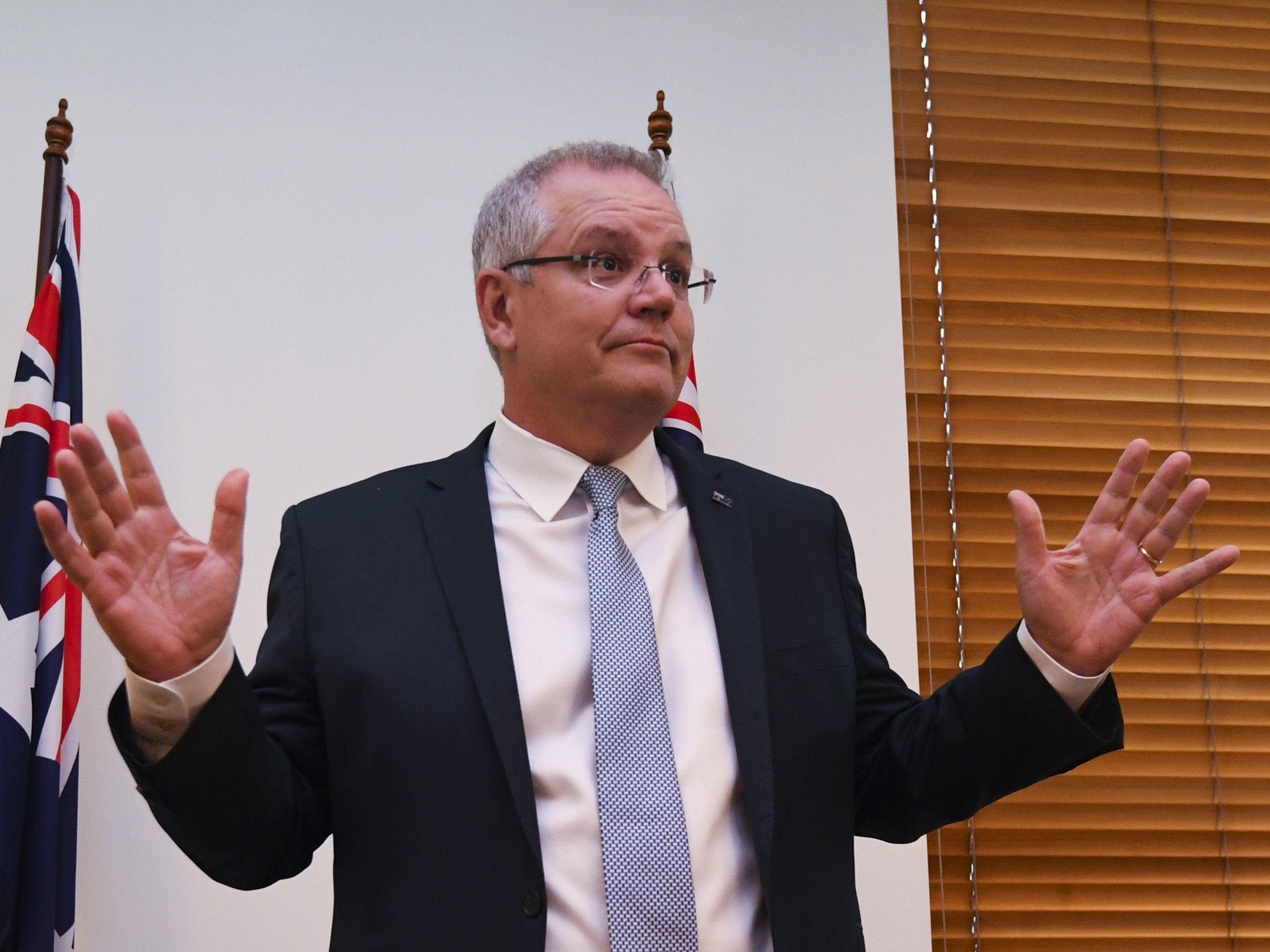 Australian prime minister, Scott Morrison