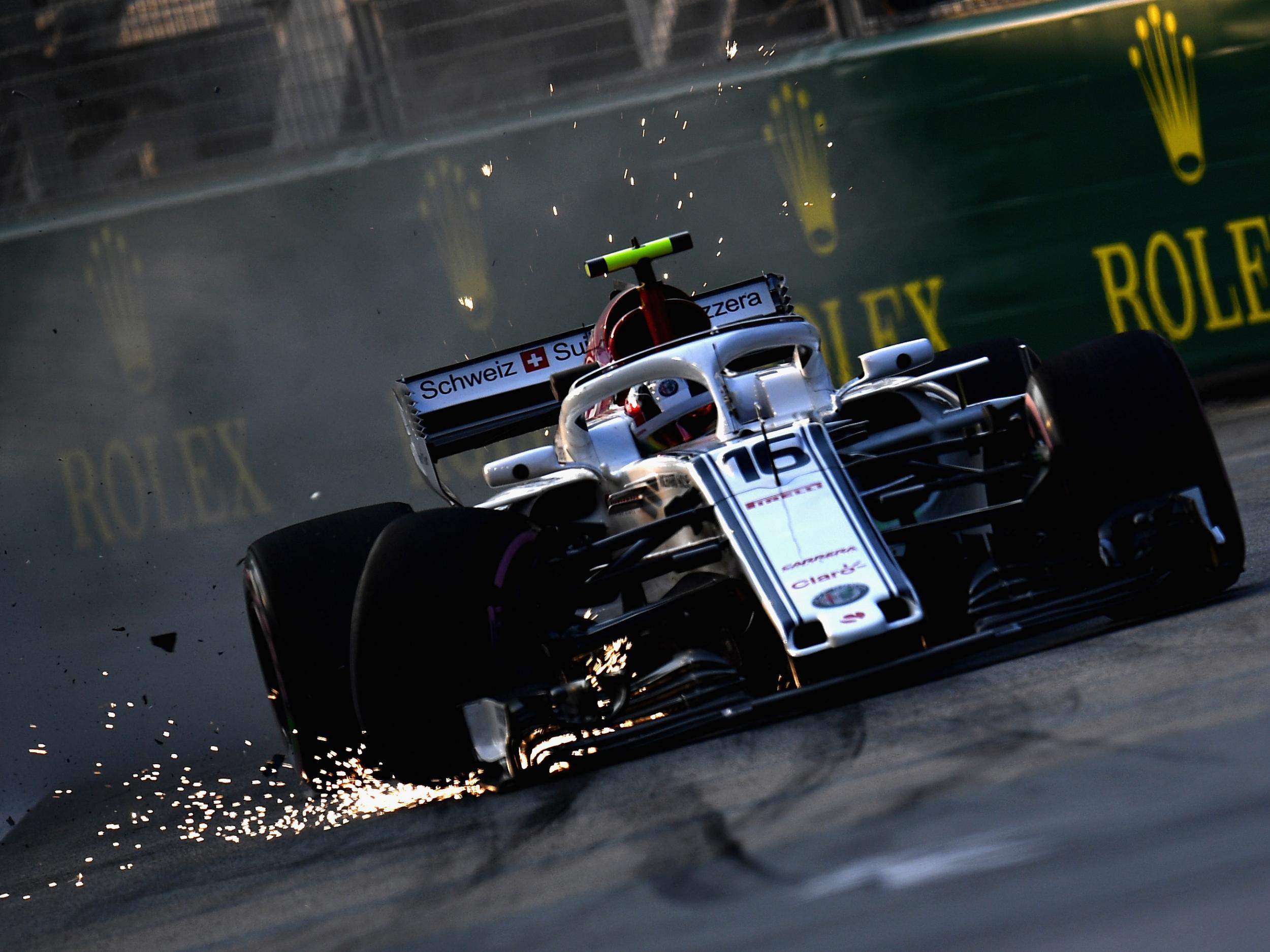 Ferrari bound Charles Leclerc made a rare error