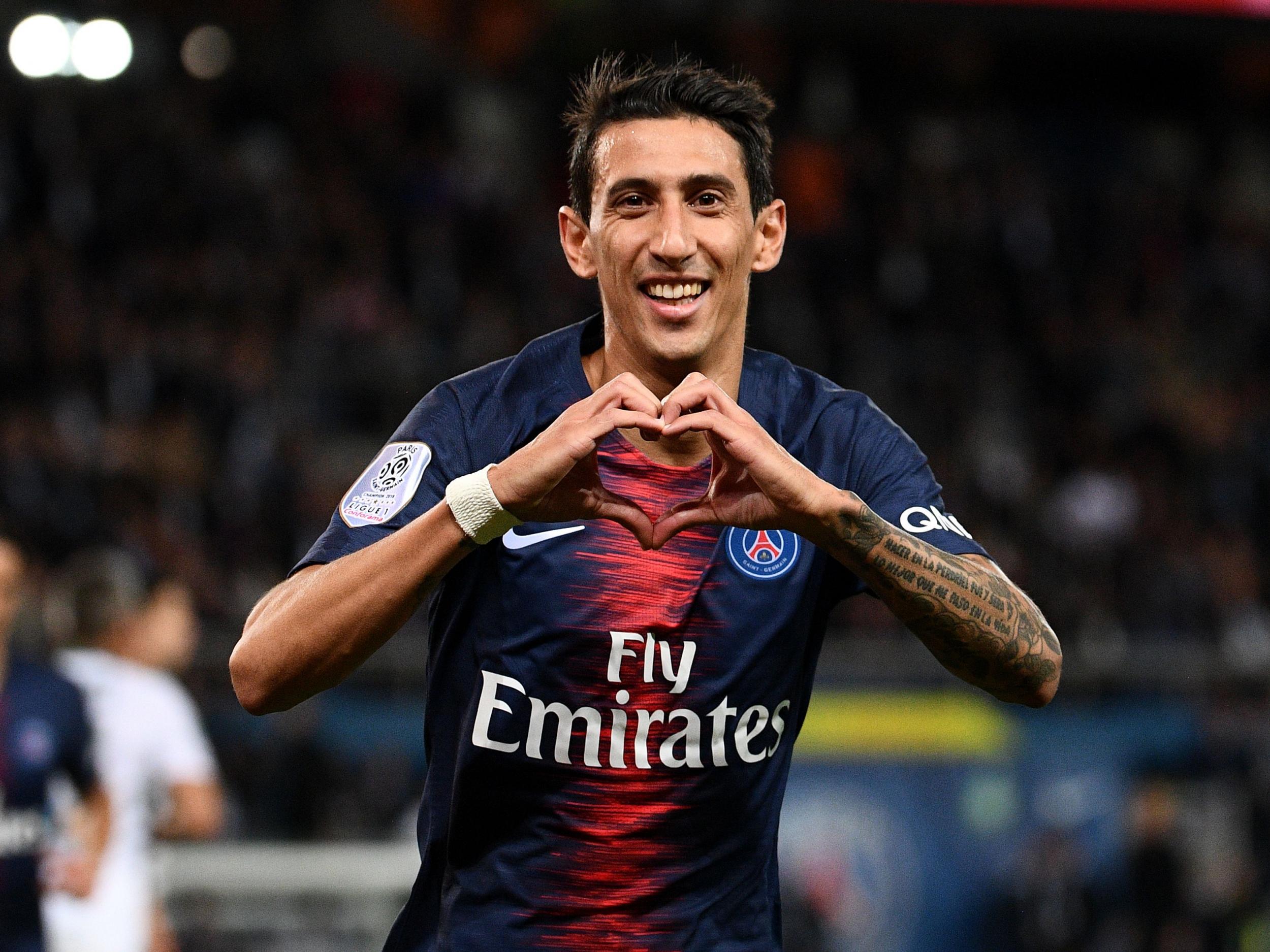 Former Manchester United and Real Madrid winger Angel Di Maria has found form ahead of the Champions League opener