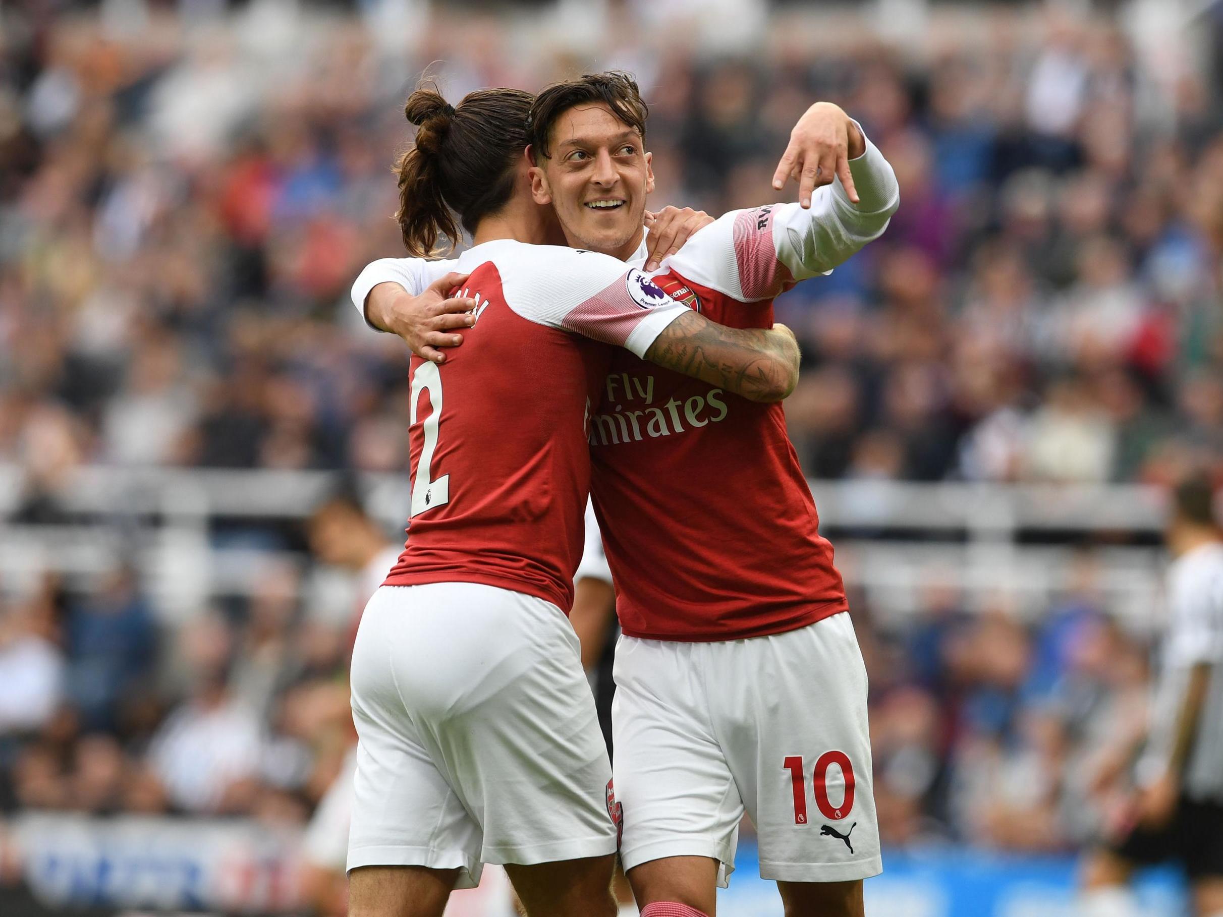 Mesut Ozil added Arsenal's second