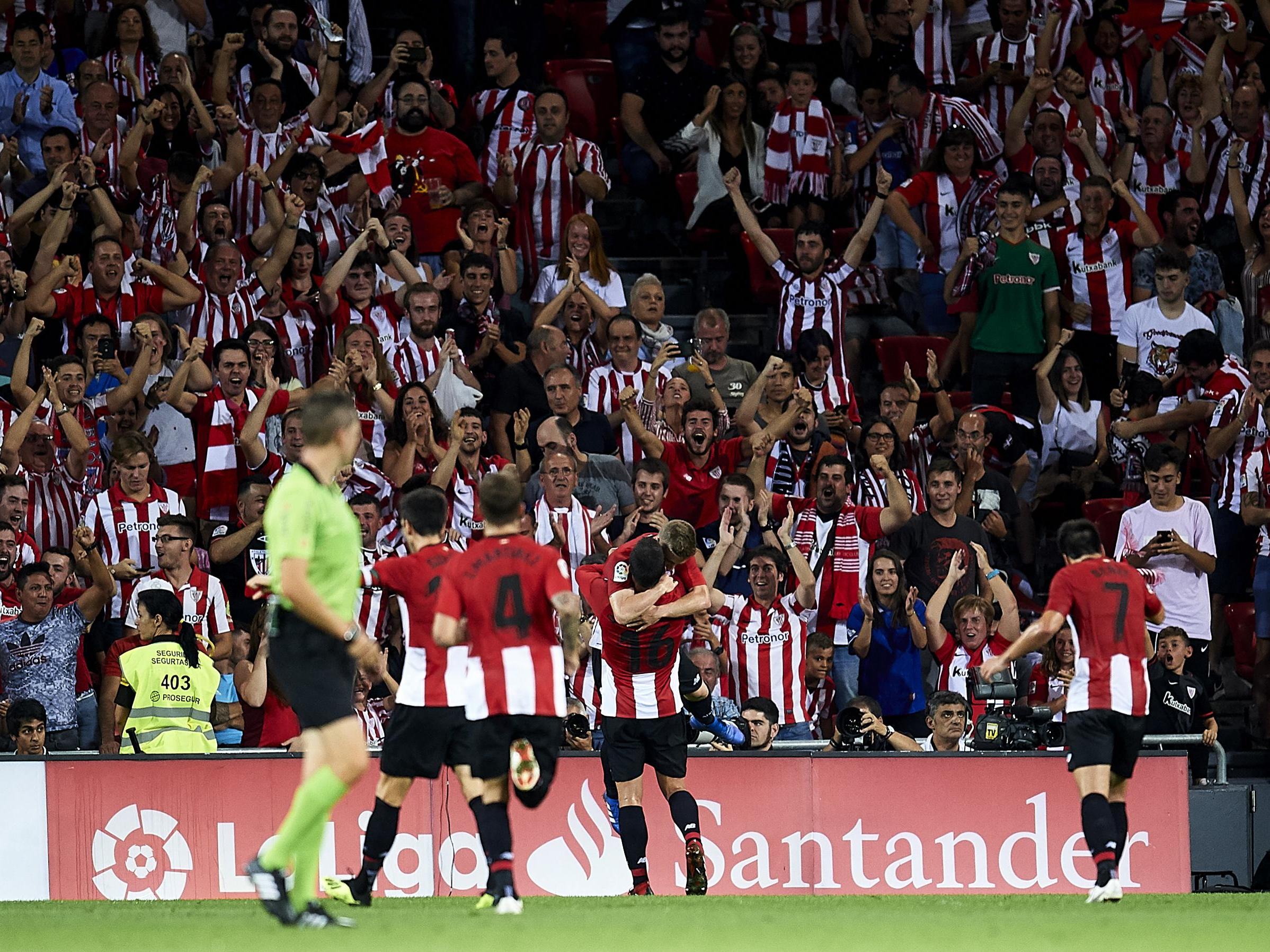 Iker Muniain put the hosts ahead after 32 minutes