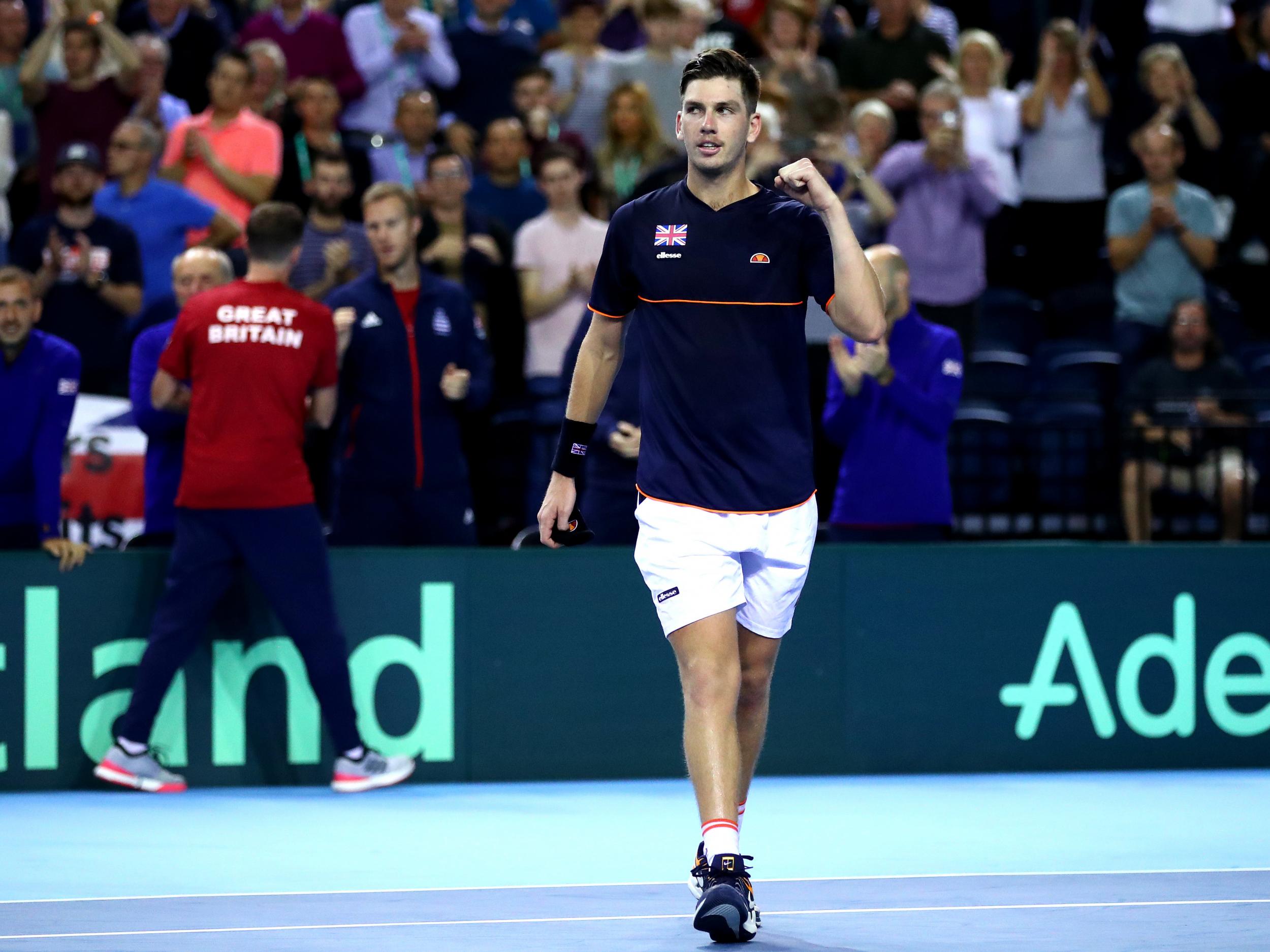 Cameron Norrie beat Sanjar Fayziev in straight sets