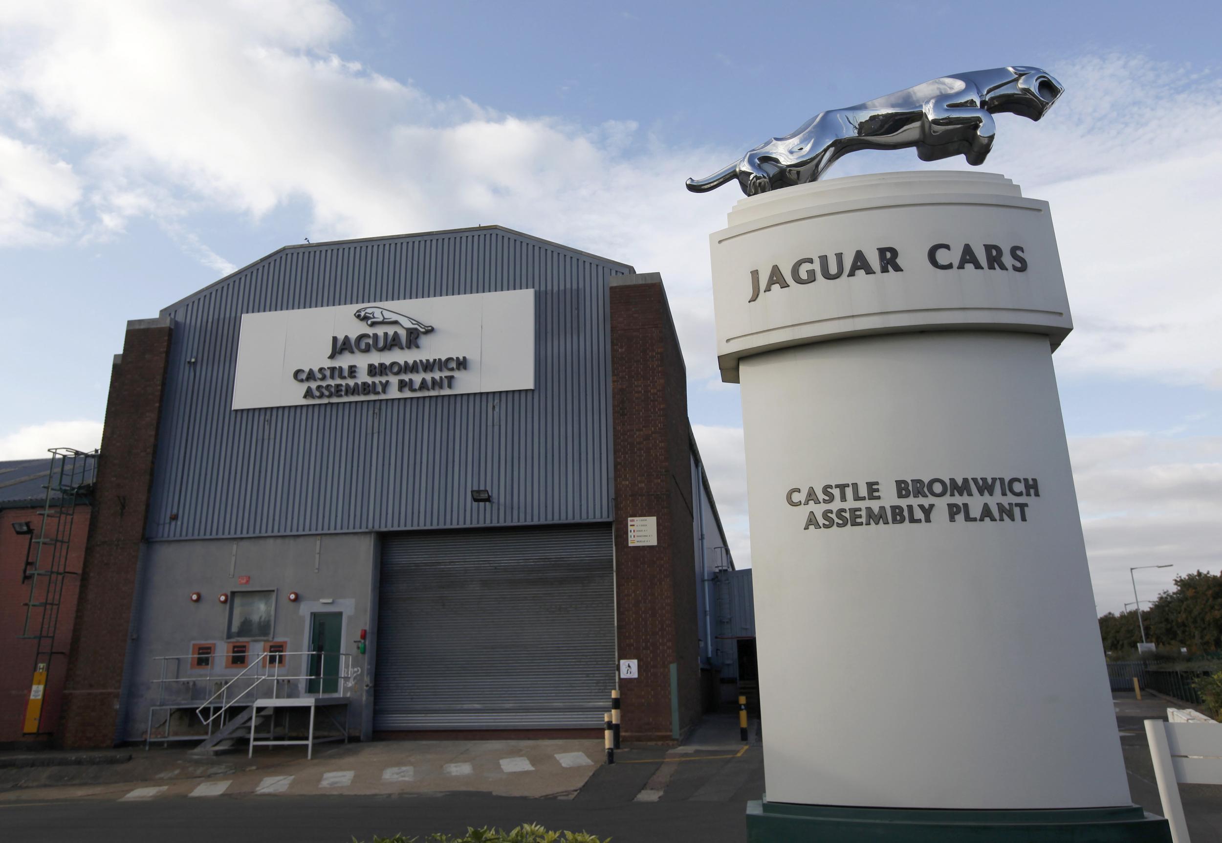 Fire crews battle blaze at Jaguar Land Rover factory