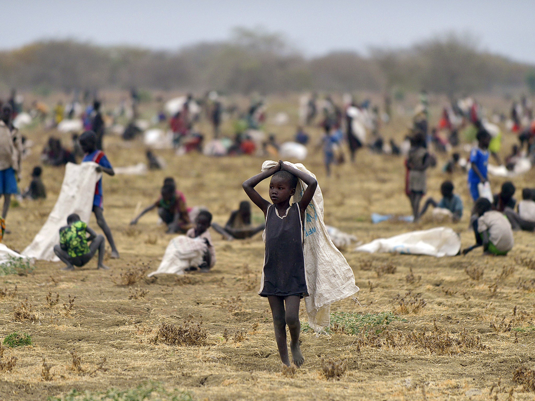 An estimated quarter of South Sudan’s population has been displaced during the civil war