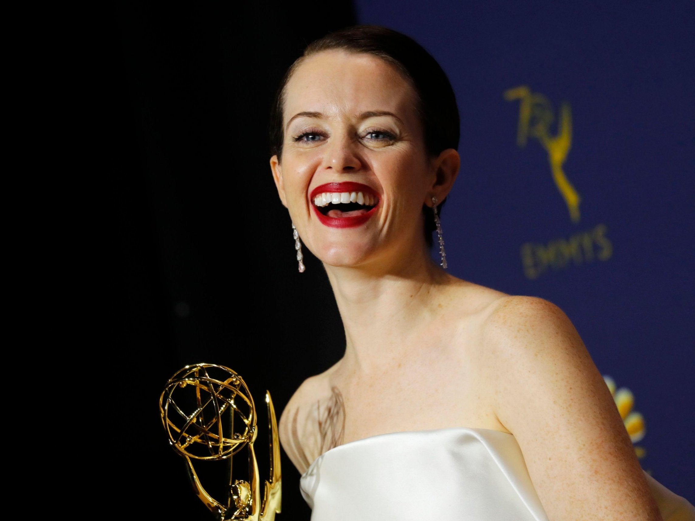 Claire Foy won outstanding lead actress for her role in The Crown