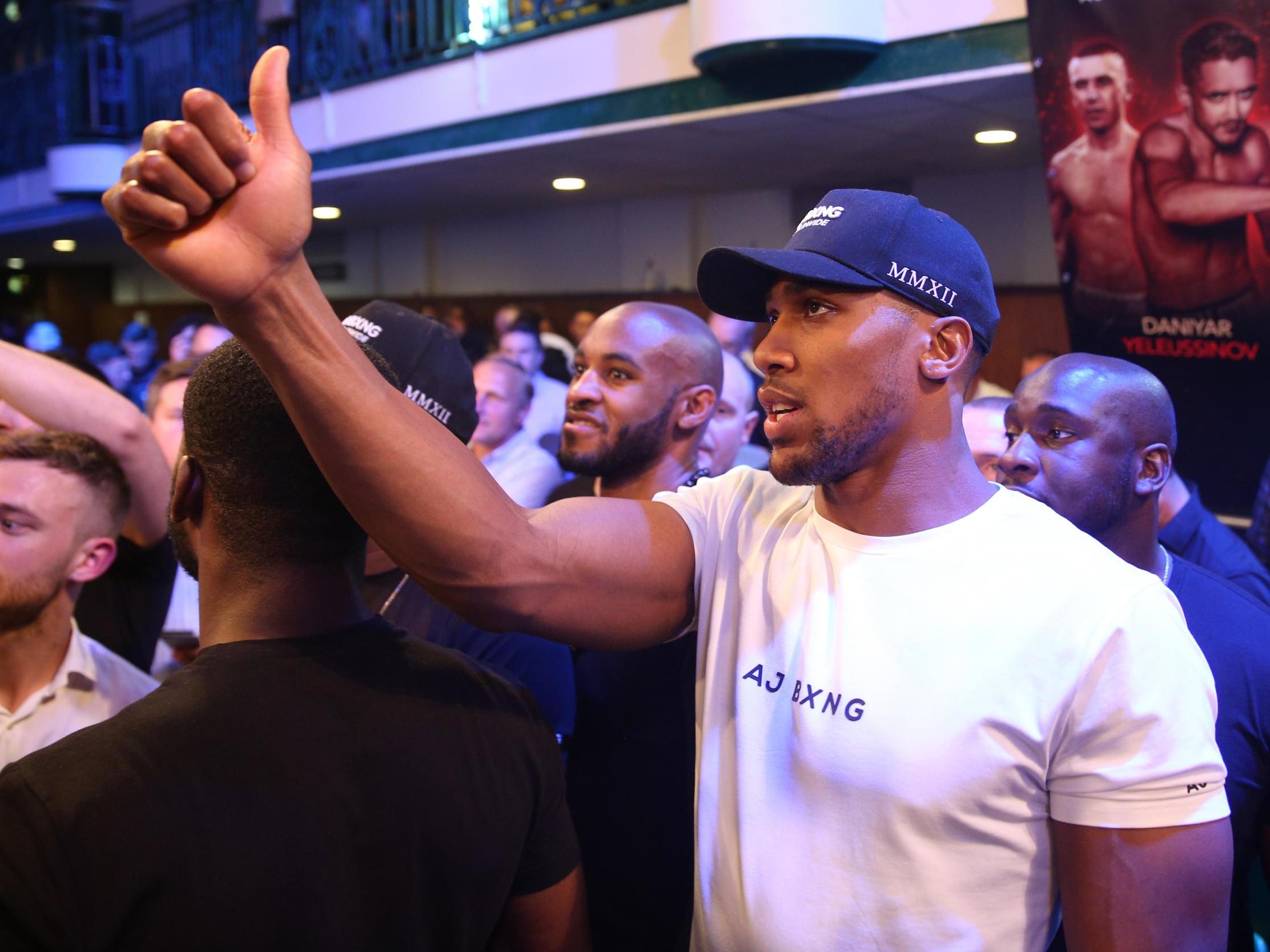 Okolie continues to train with Joshua and has become a close friend to the British heavyweight