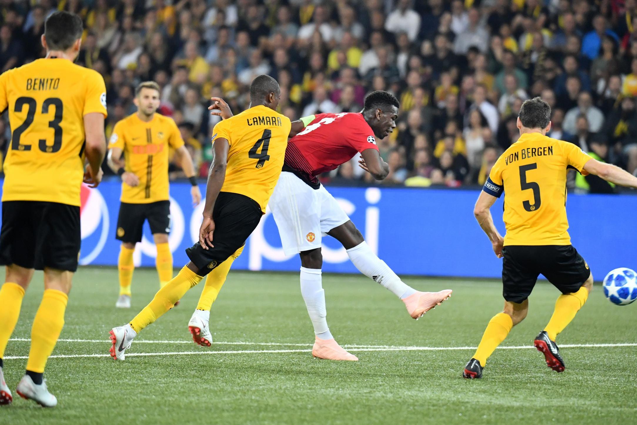 Paul Pogba's first goal was well-taken