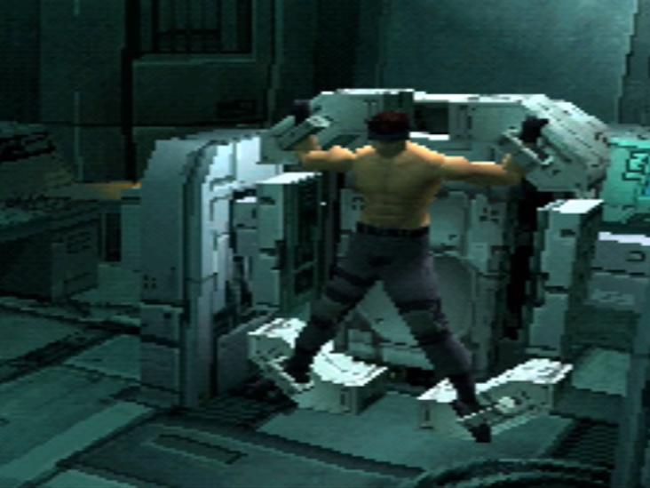 Solid Snake in Metal Gear Solid