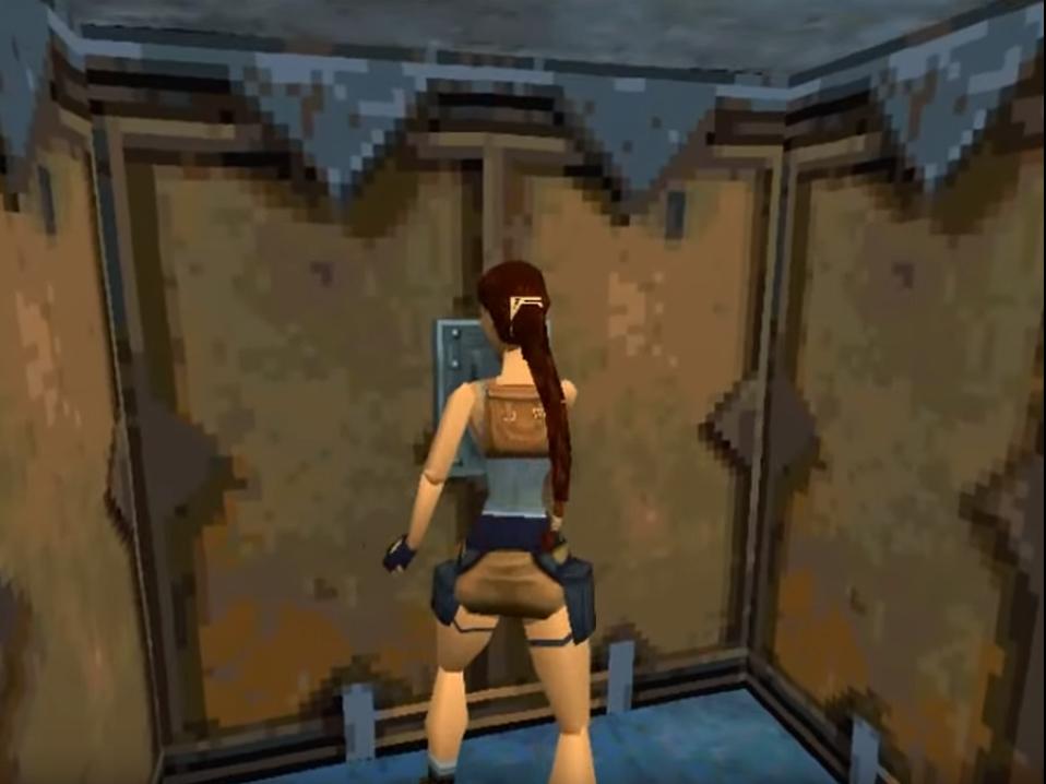 Lara Croft in Tomb Raider II