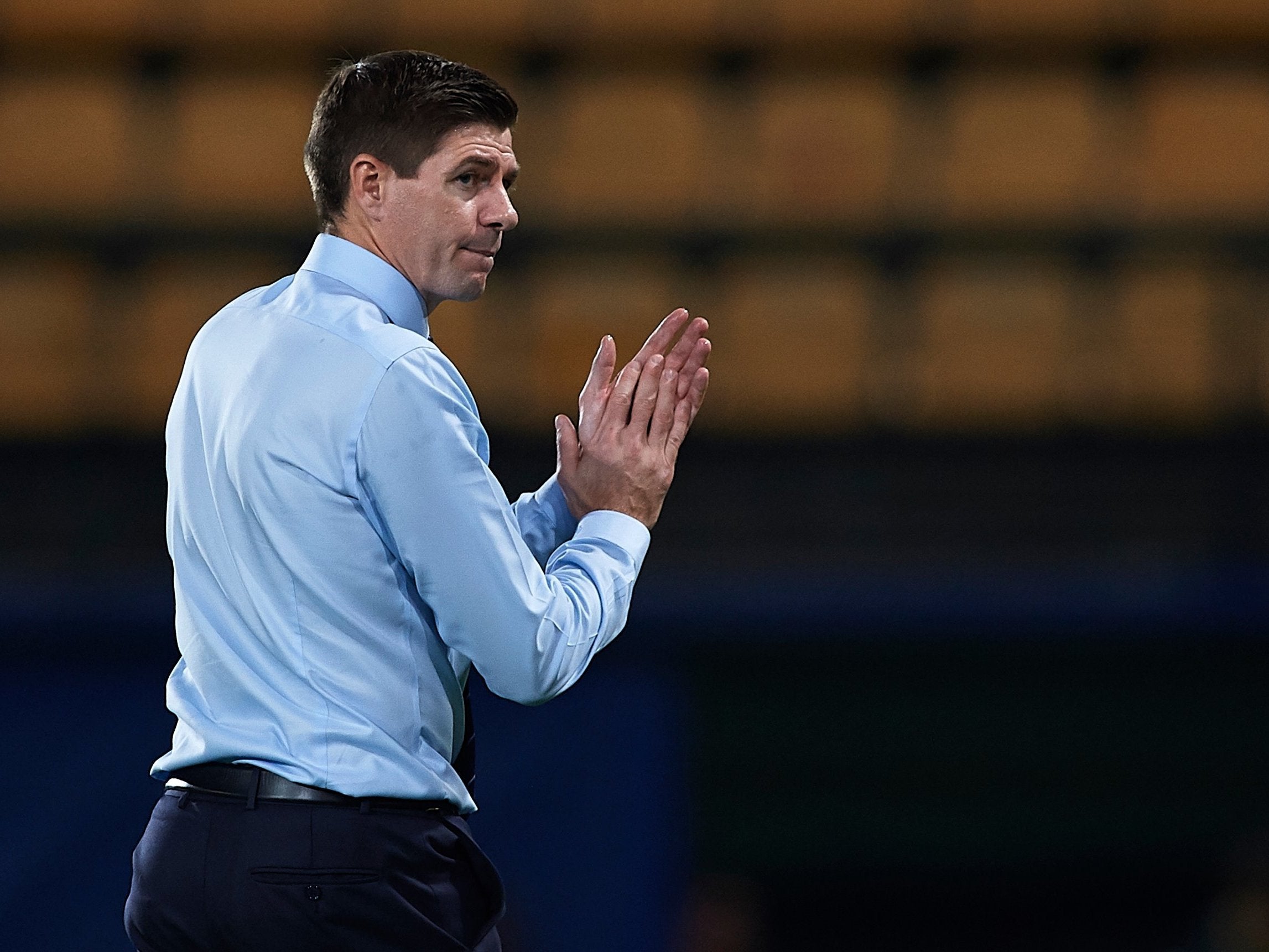 Steven Gerrard's Rangers were leapfrogged