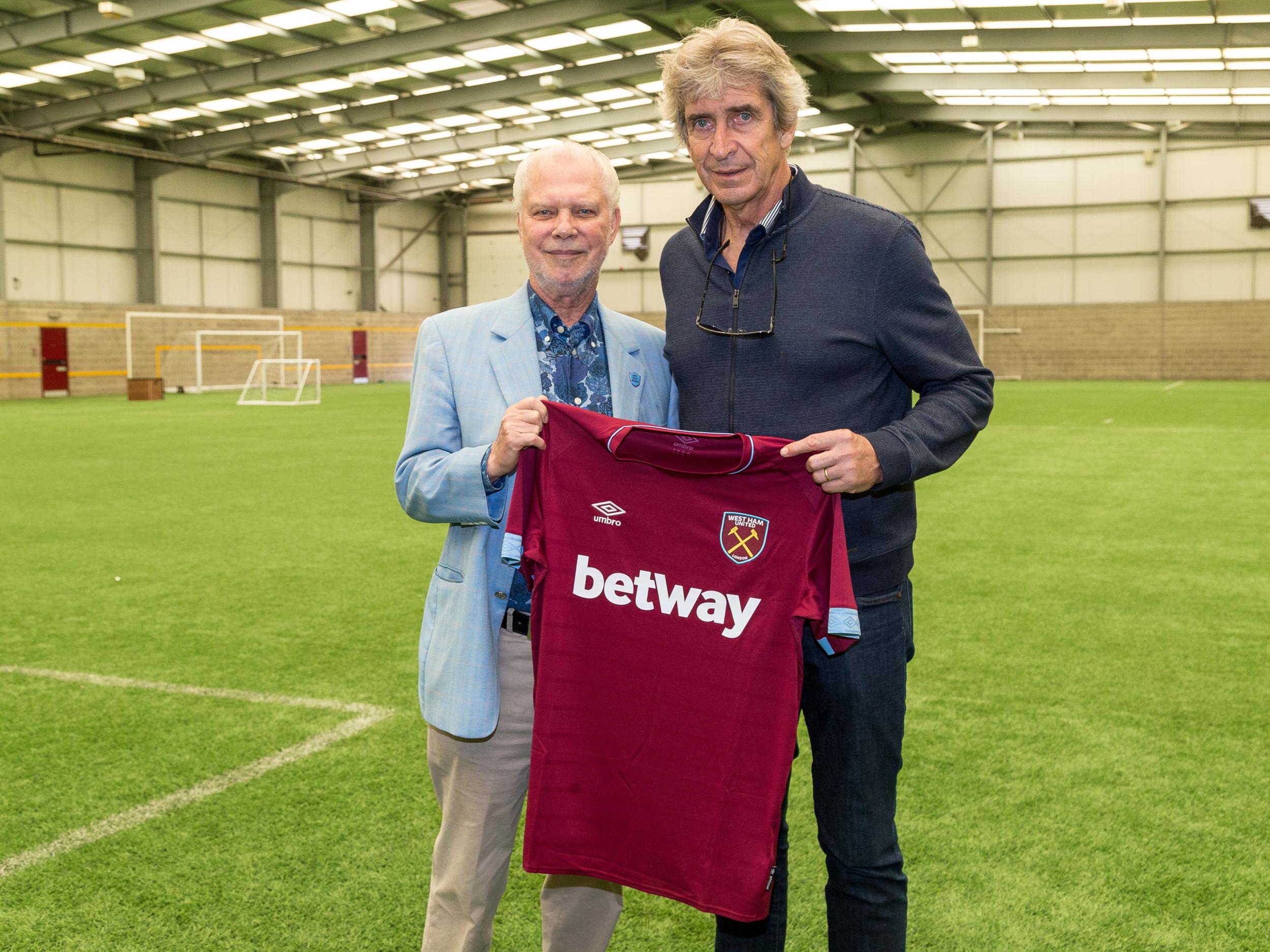 Pellegrini was hired by West Ham with much fanfare