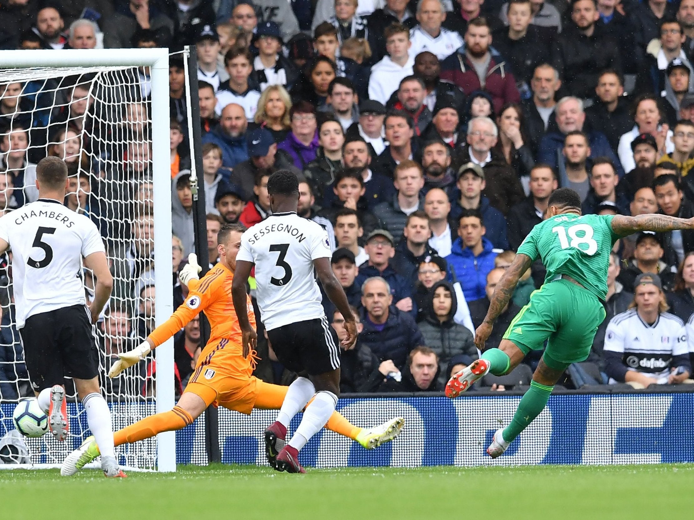 Andre Gray opens the scoring for Watford