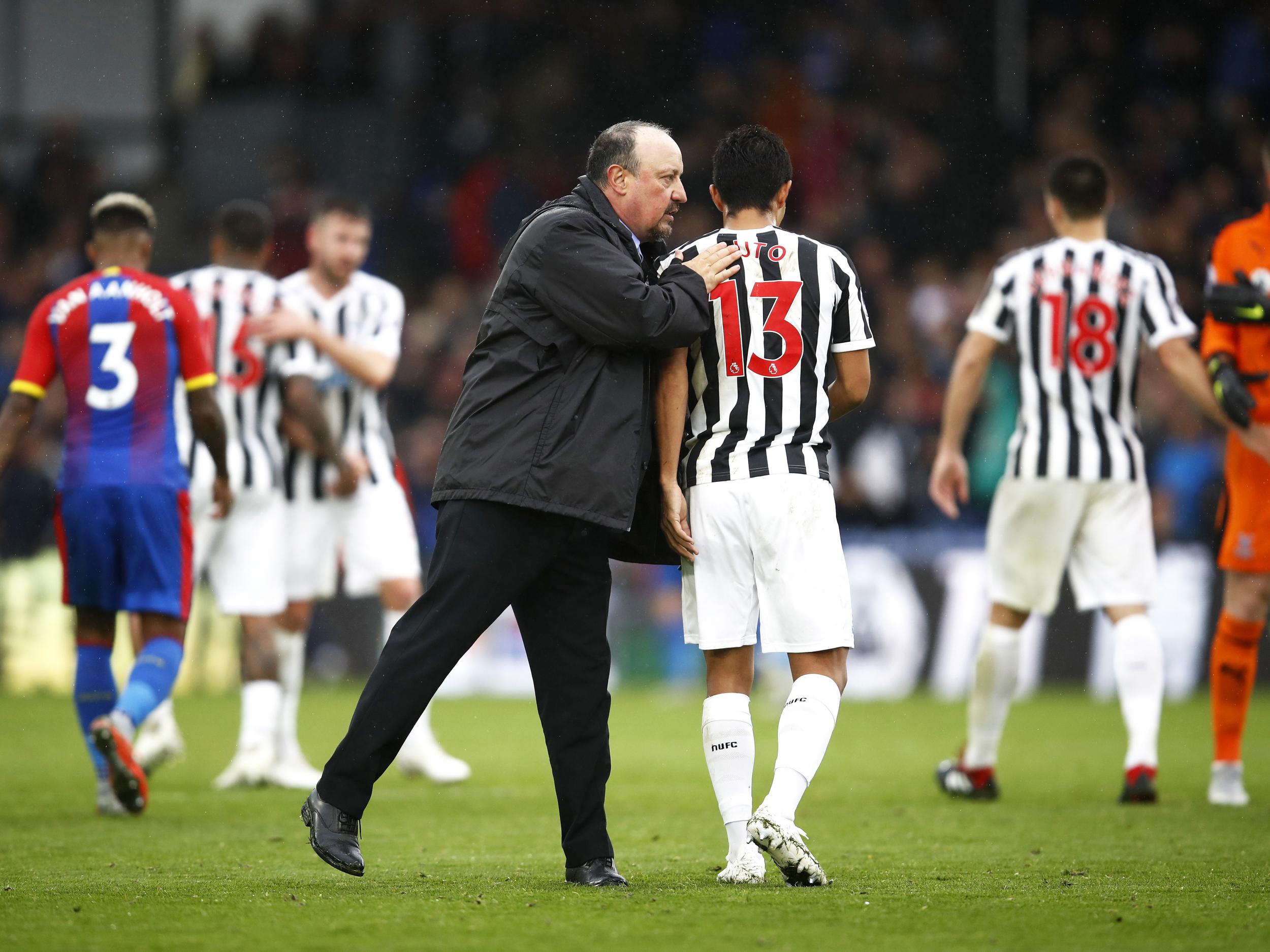 Newcastle and Crystal Palace played out a dull goalless draw at Selhurst Park