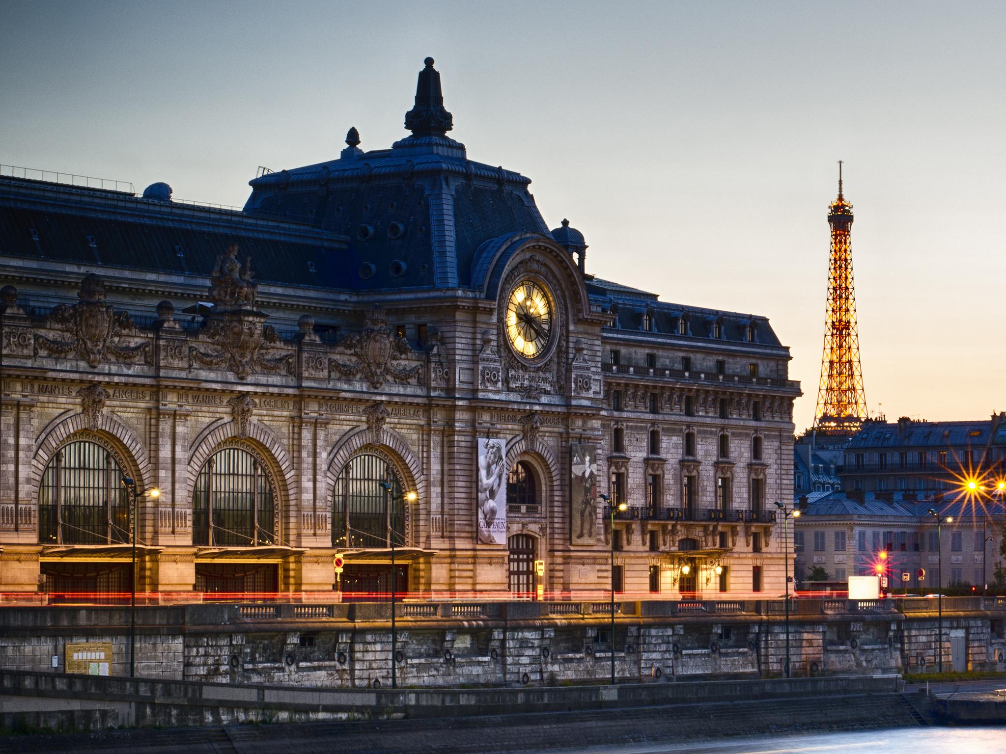 Gustave Coubert's 'L'origine du Monde' is hung in the Musee d'Orsay in Paris