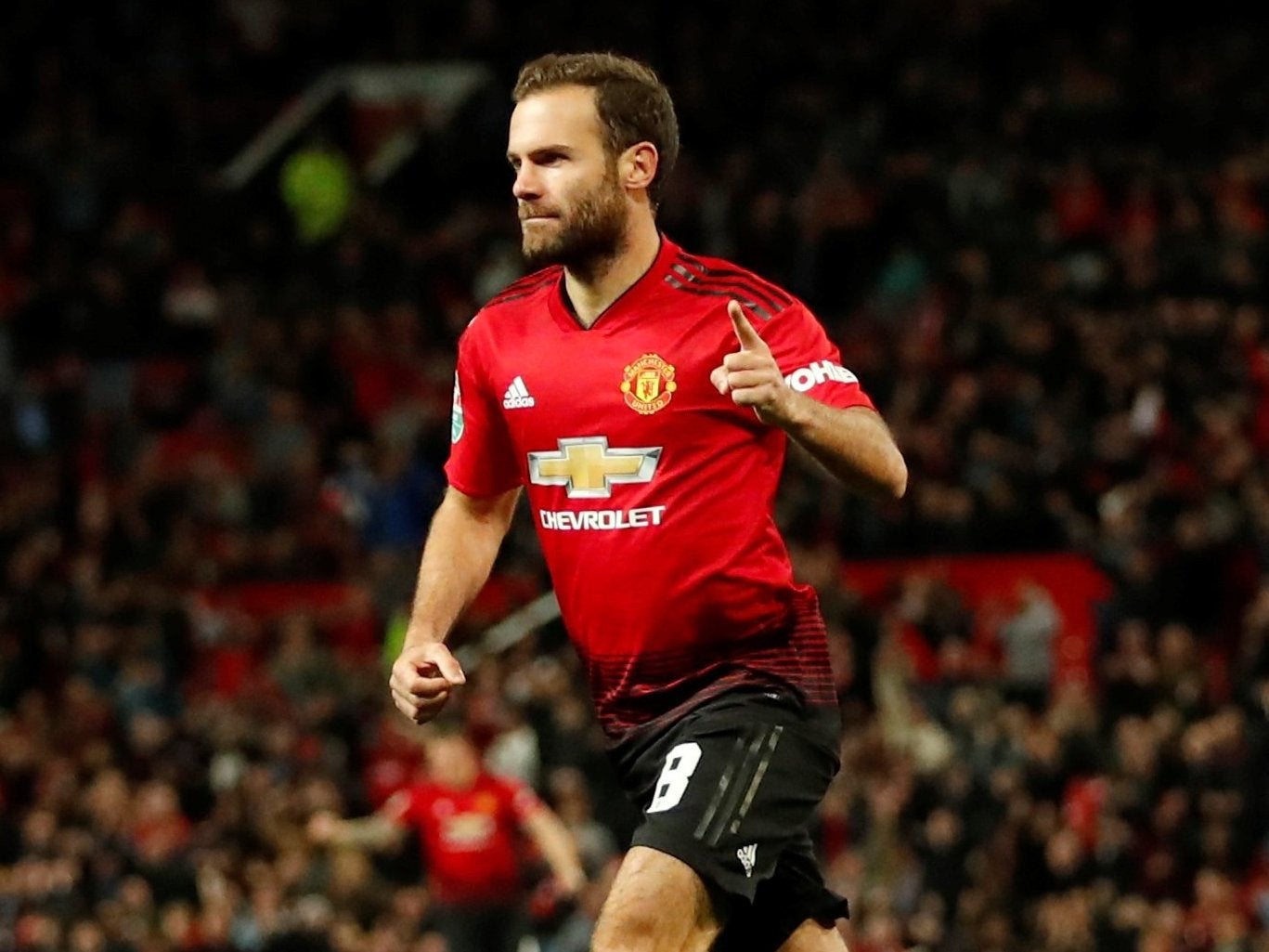 Mata finished well to open the scoring