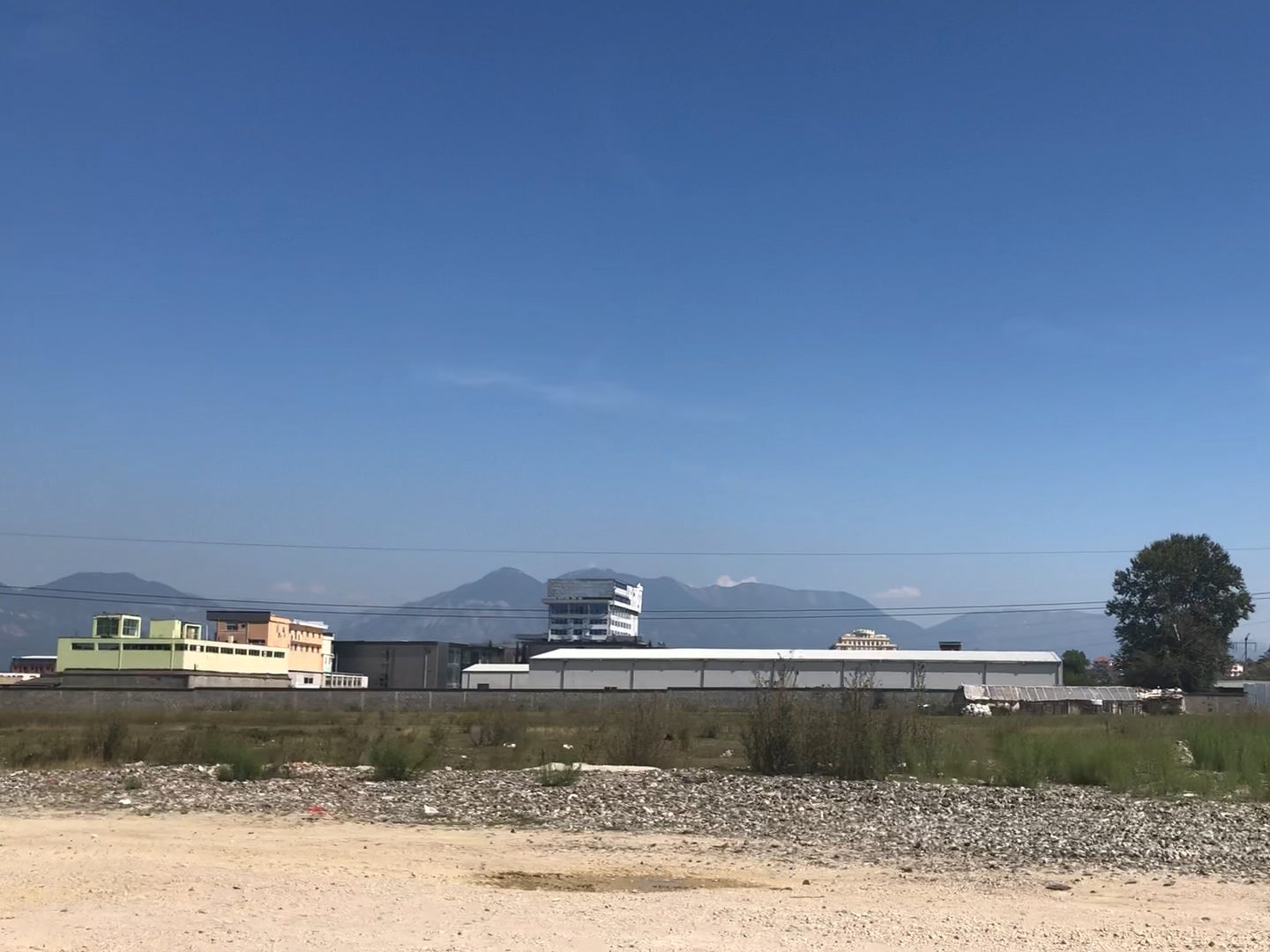 The MEK's former facility, near Tirana