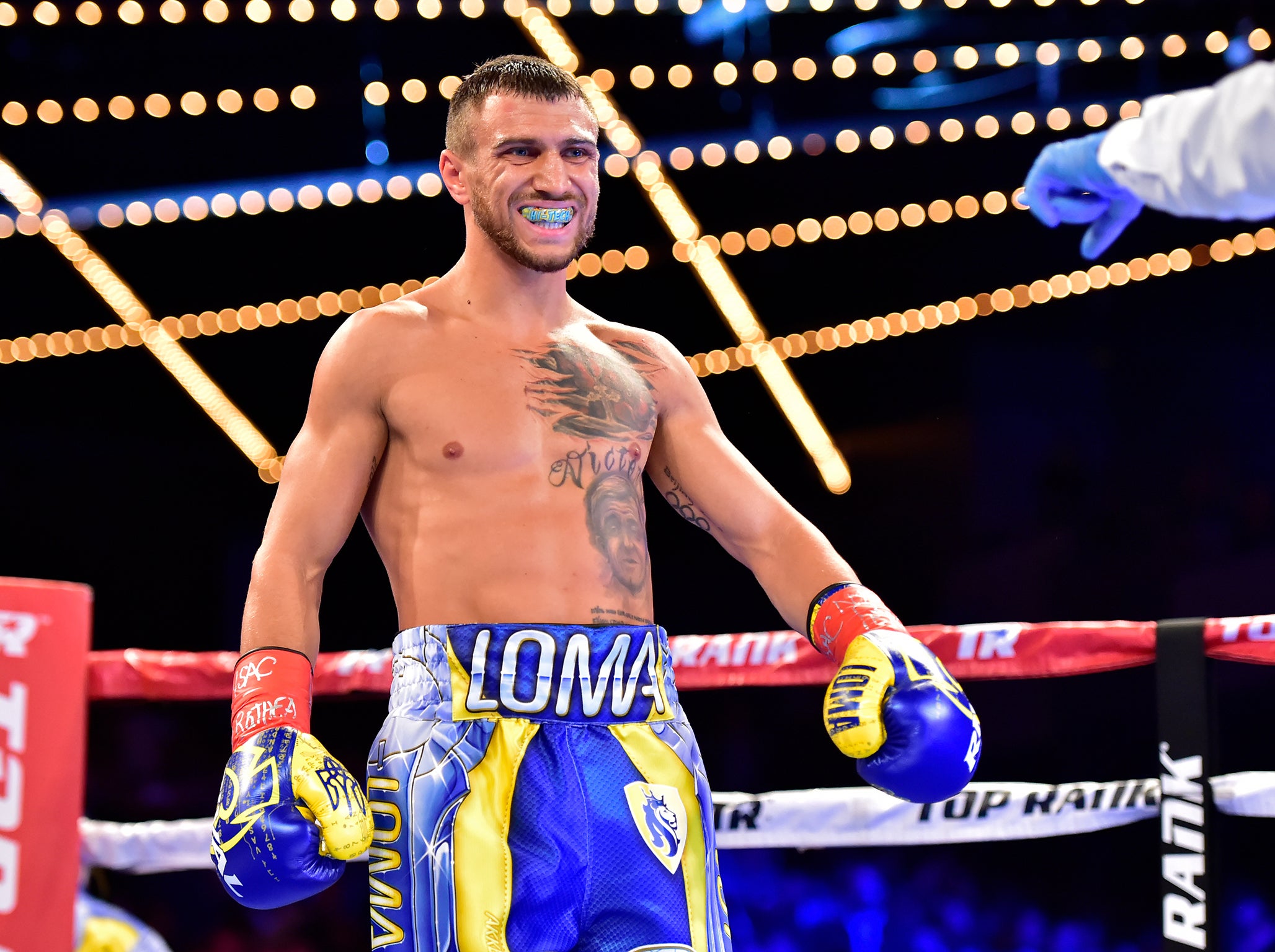 Vasyl Lomachenko is the WBA (Super) lightweight champion