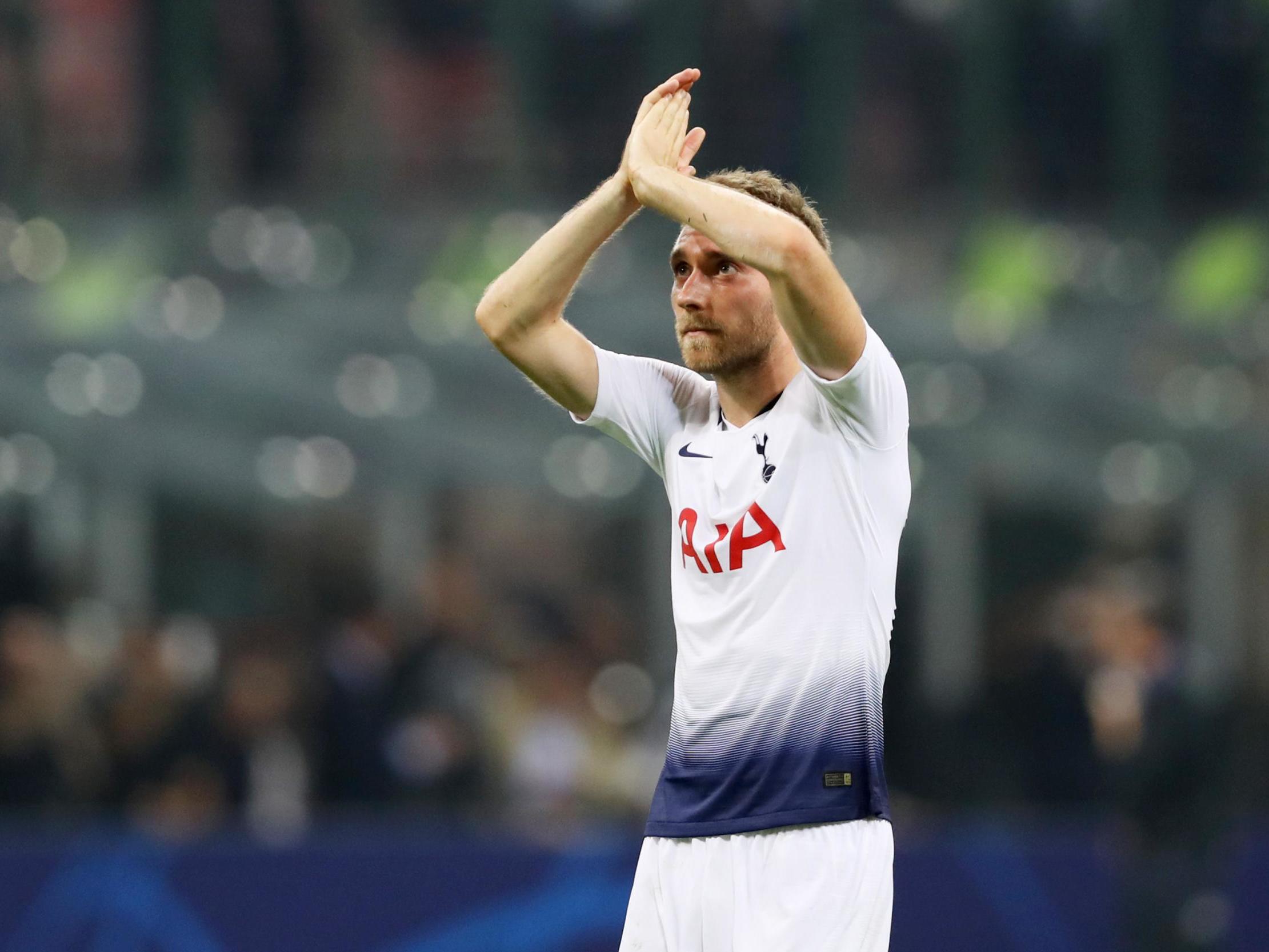 Eriksen will miss the game at Wembley