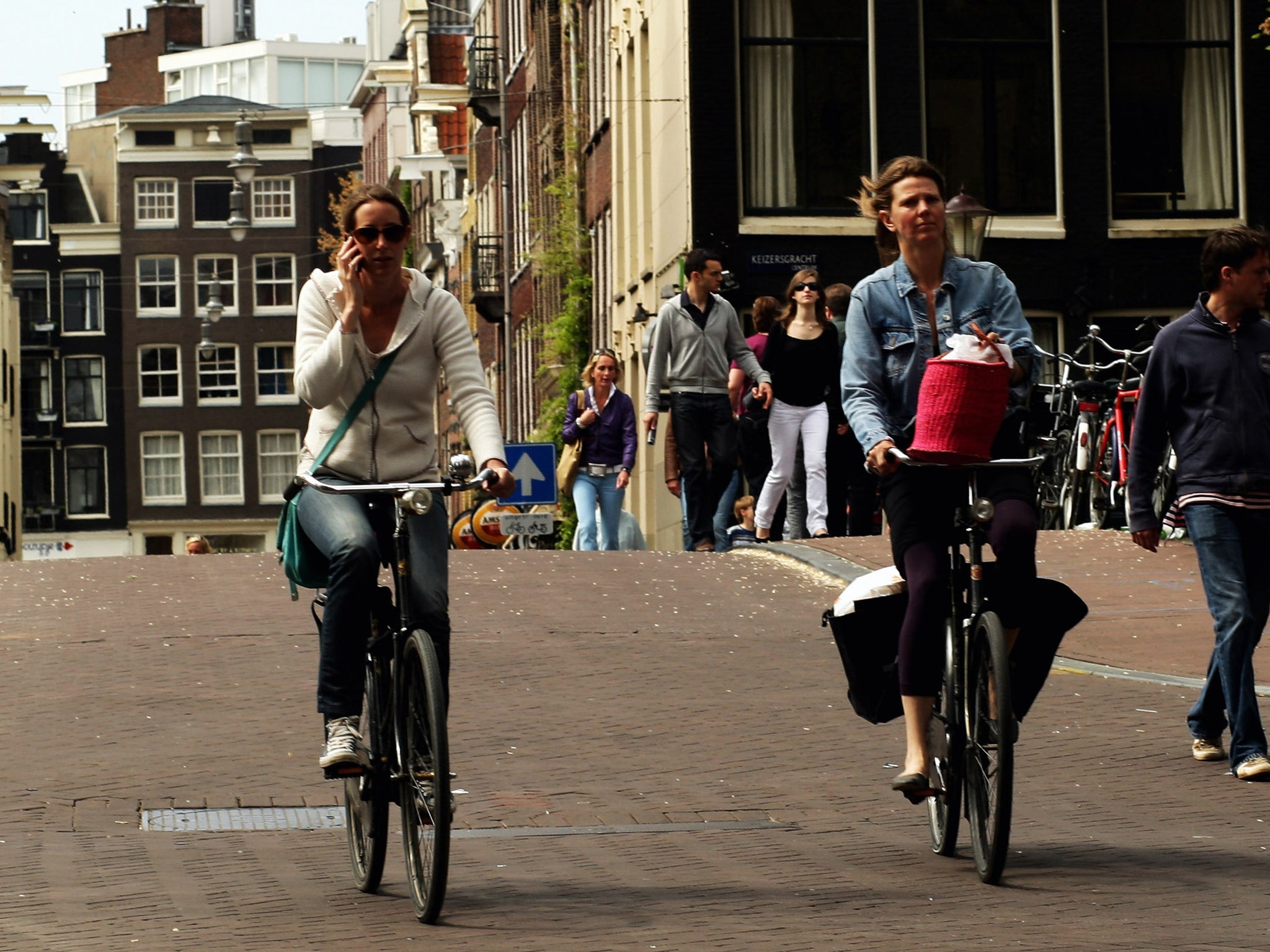 Bikes outnumber people in the Netherlands