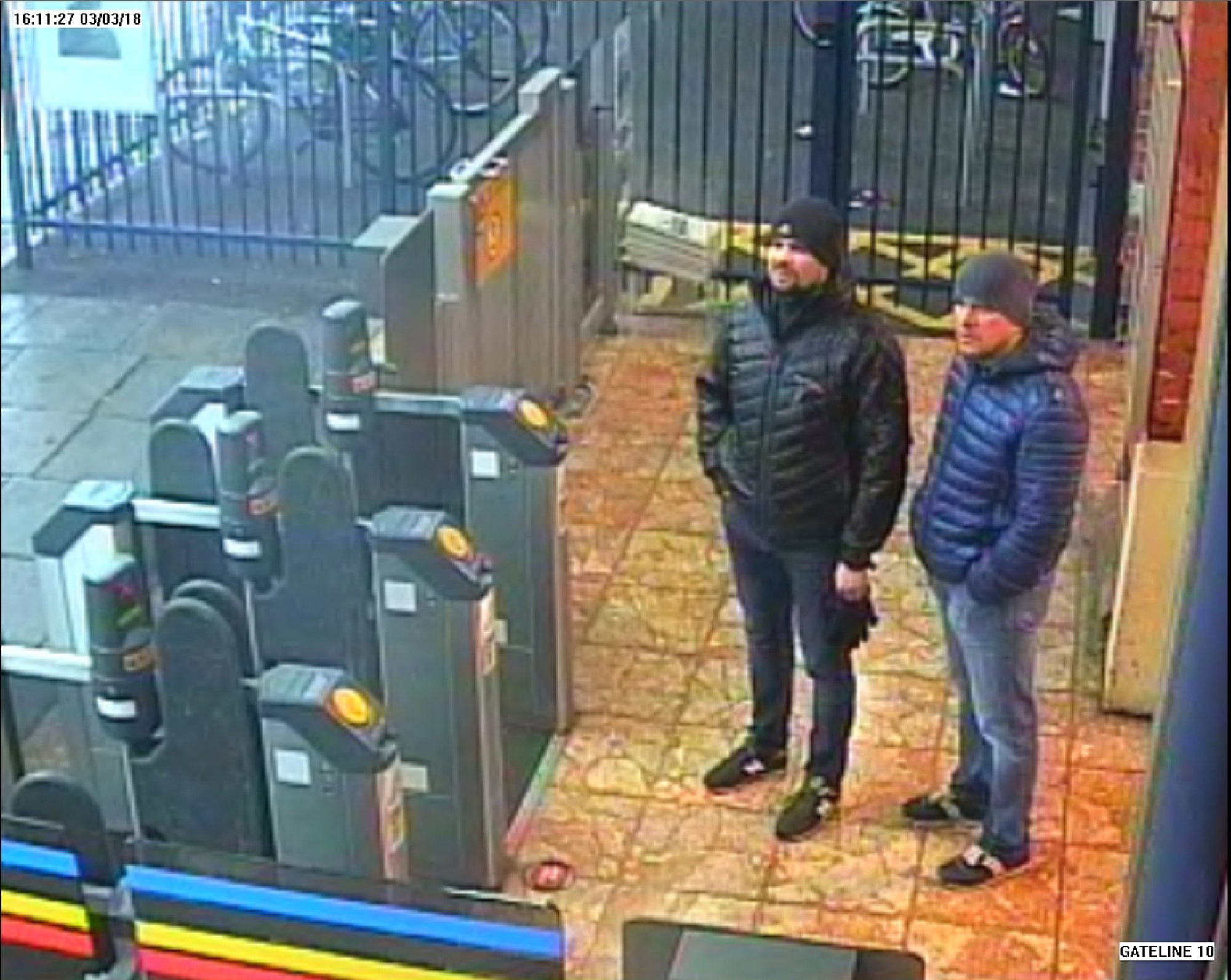 Alexander Petrov and Ruslan Boshirov, caught on CCTV, are suspected of novichok attack