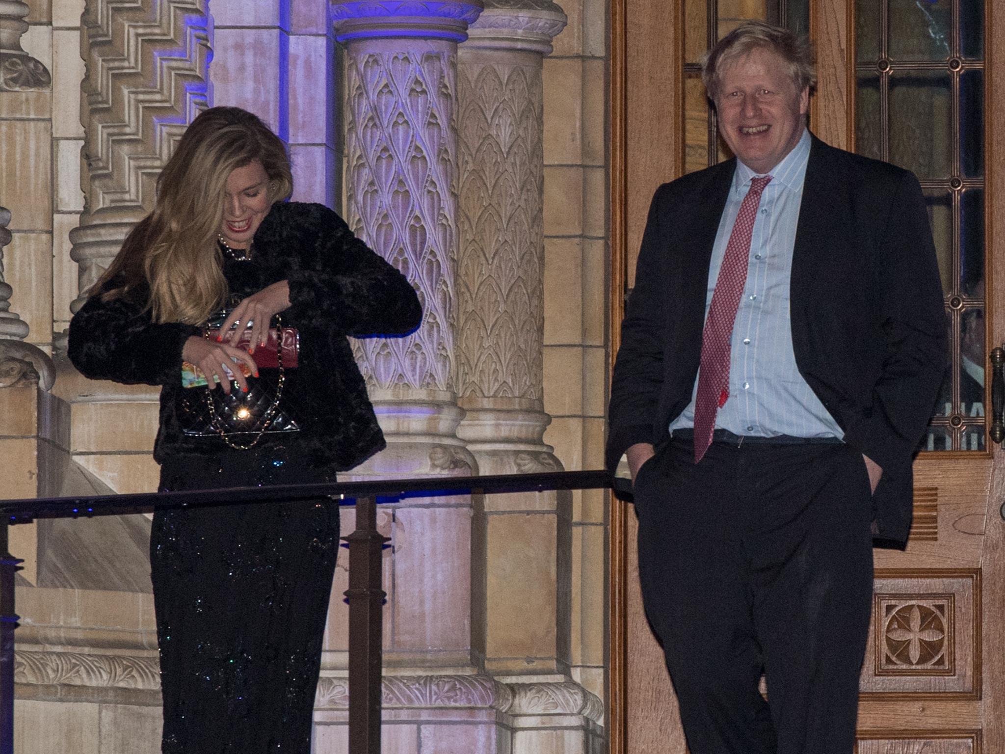 Carrie Symonds, paramour of Boris Johnson, was described as ‘flirty’ by The Daily Telegraph