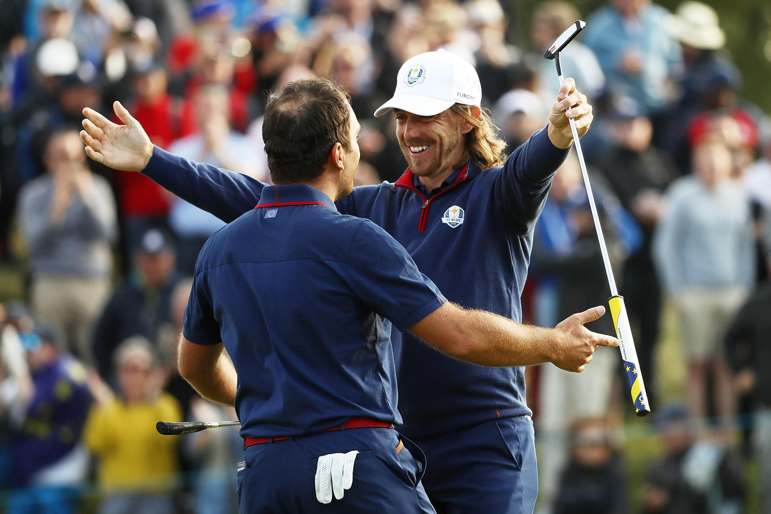 Tommy Fleetwood and Francesco Molinari starred for Team Europe (Getty Images)