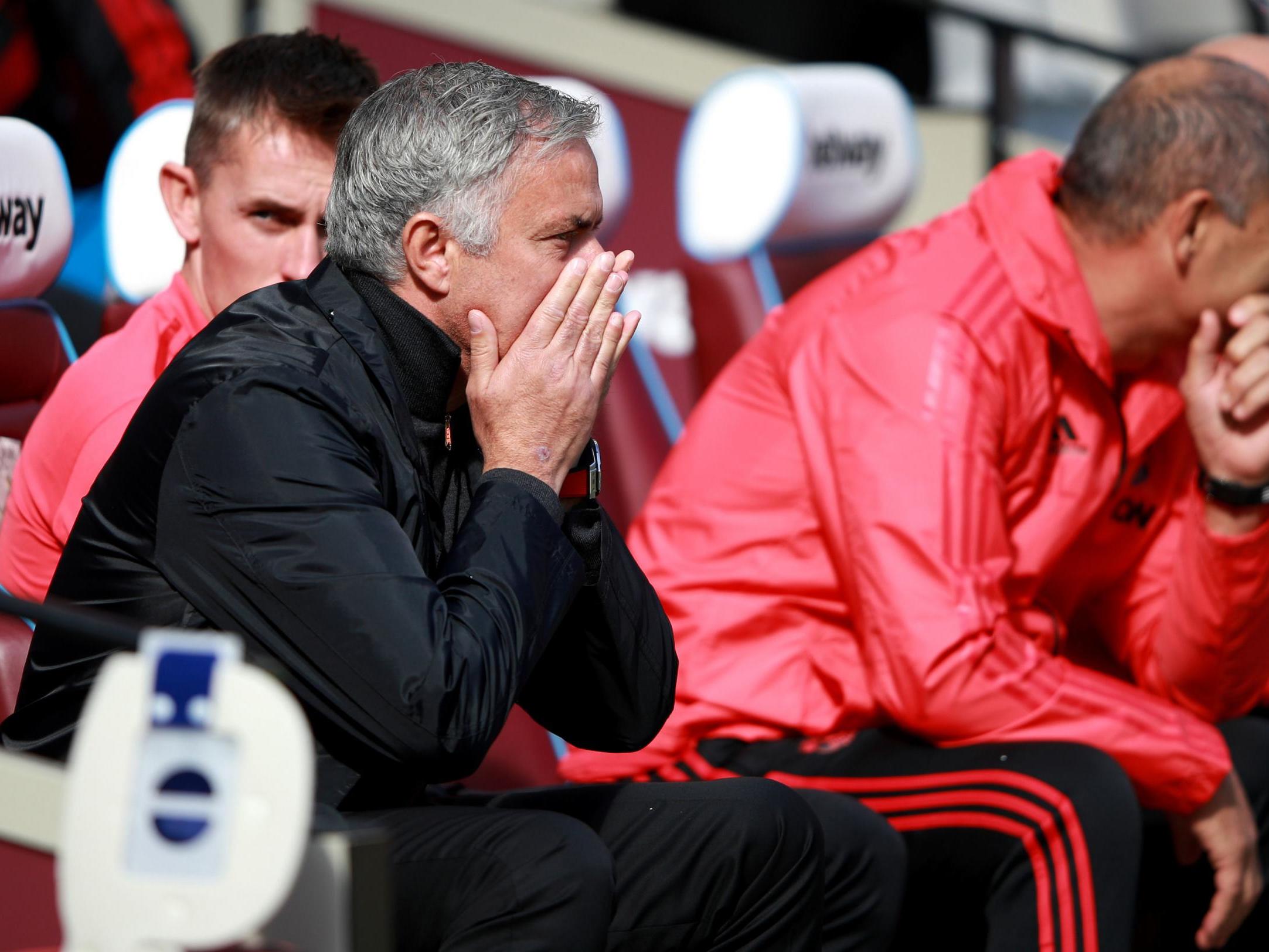 It was another bad day for Mourinho