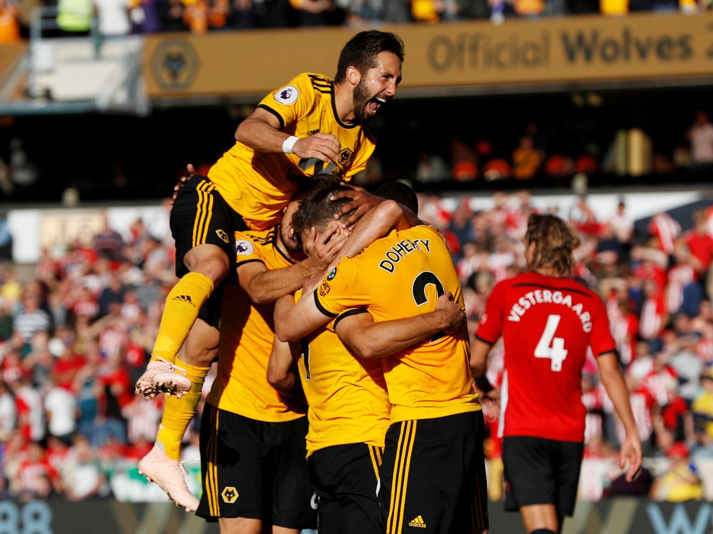 Jonny scored Wolves' second goal