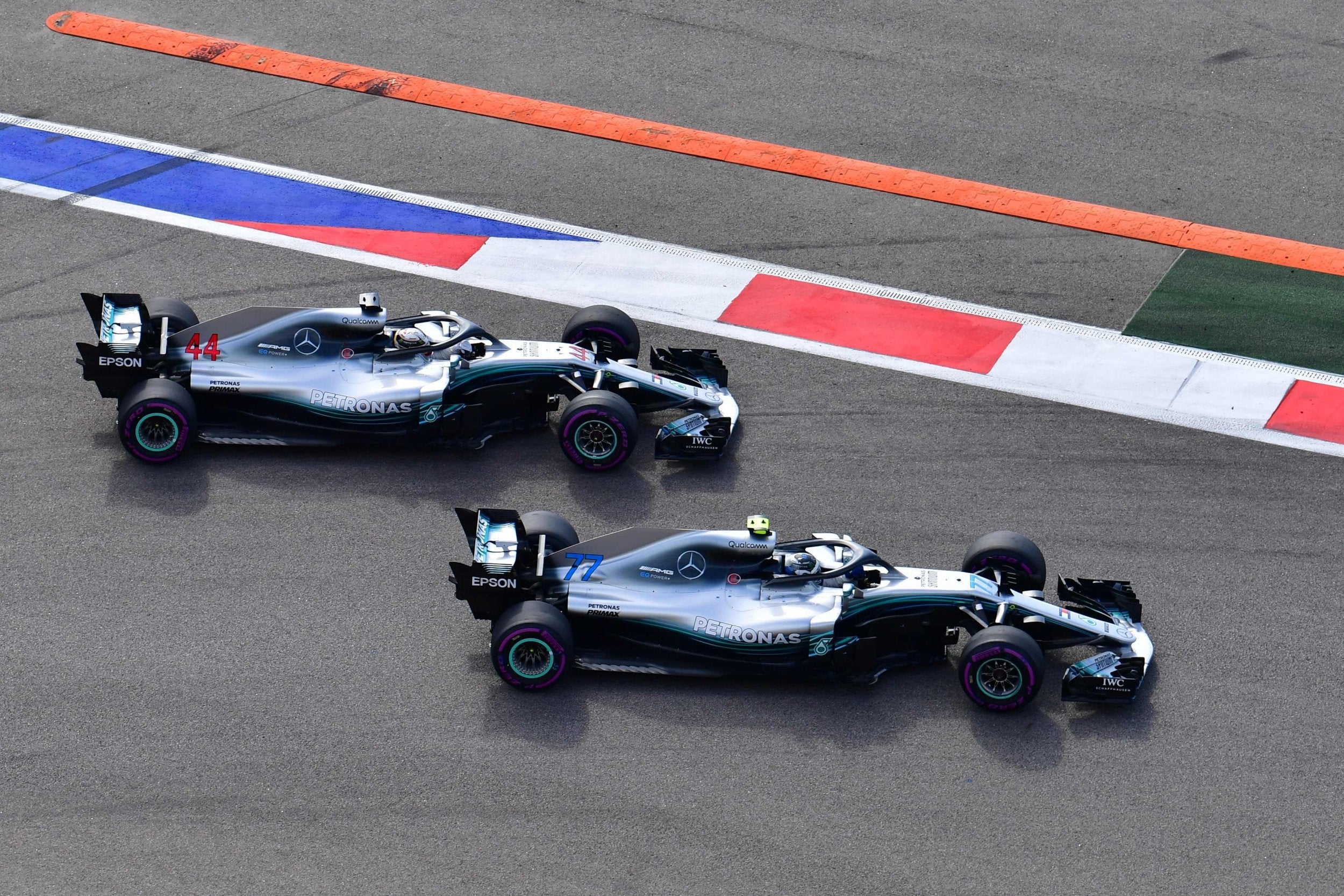 Valtteri Bottas was ordered to let Lewis Hamilton past