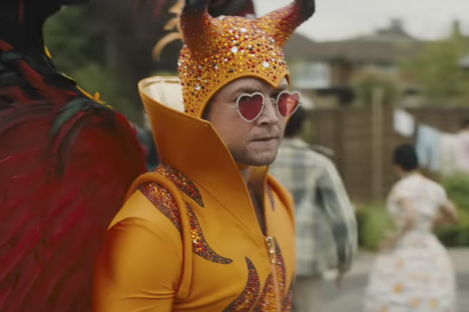 Taron Egerton as Elton John in musical biopic ‘Rocketman