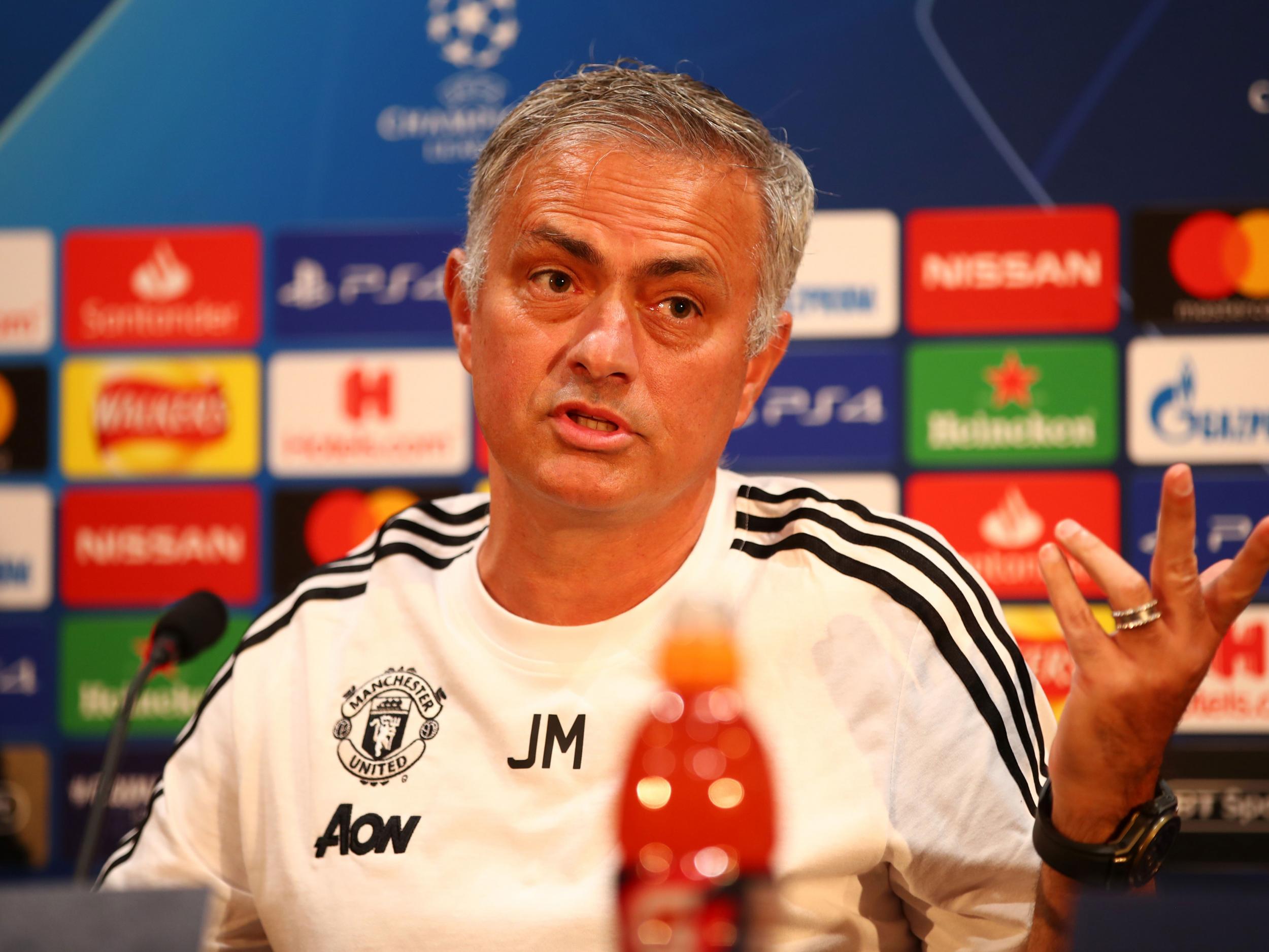 Jose Mourinho claimed that he is not at risk of losing his job at Manchester United