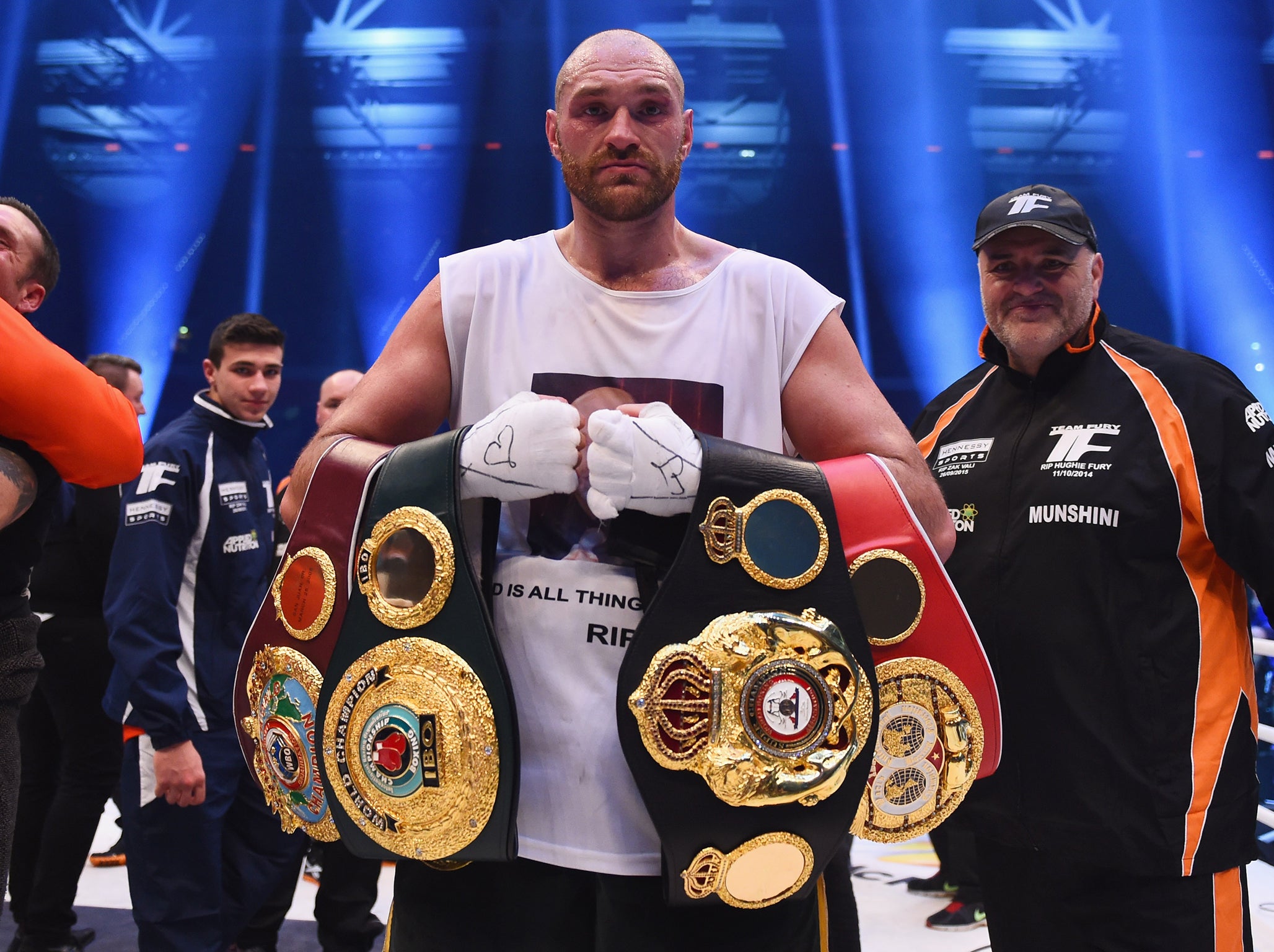 Tyson Fury dethroned Wladimir Klitschko in 2015