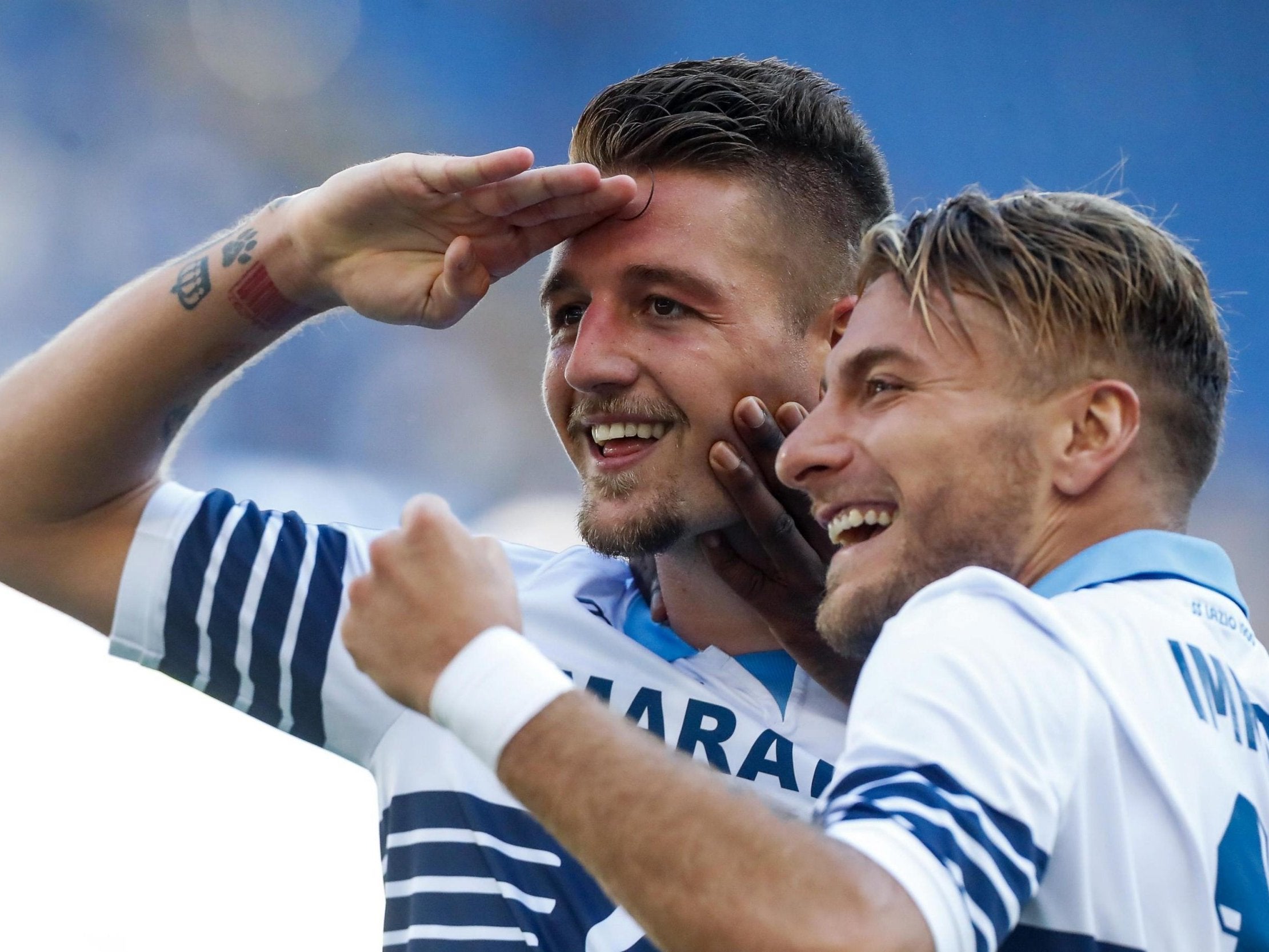 Sergej Milinkovic-Savic and Ciro Immobile have signed new deals