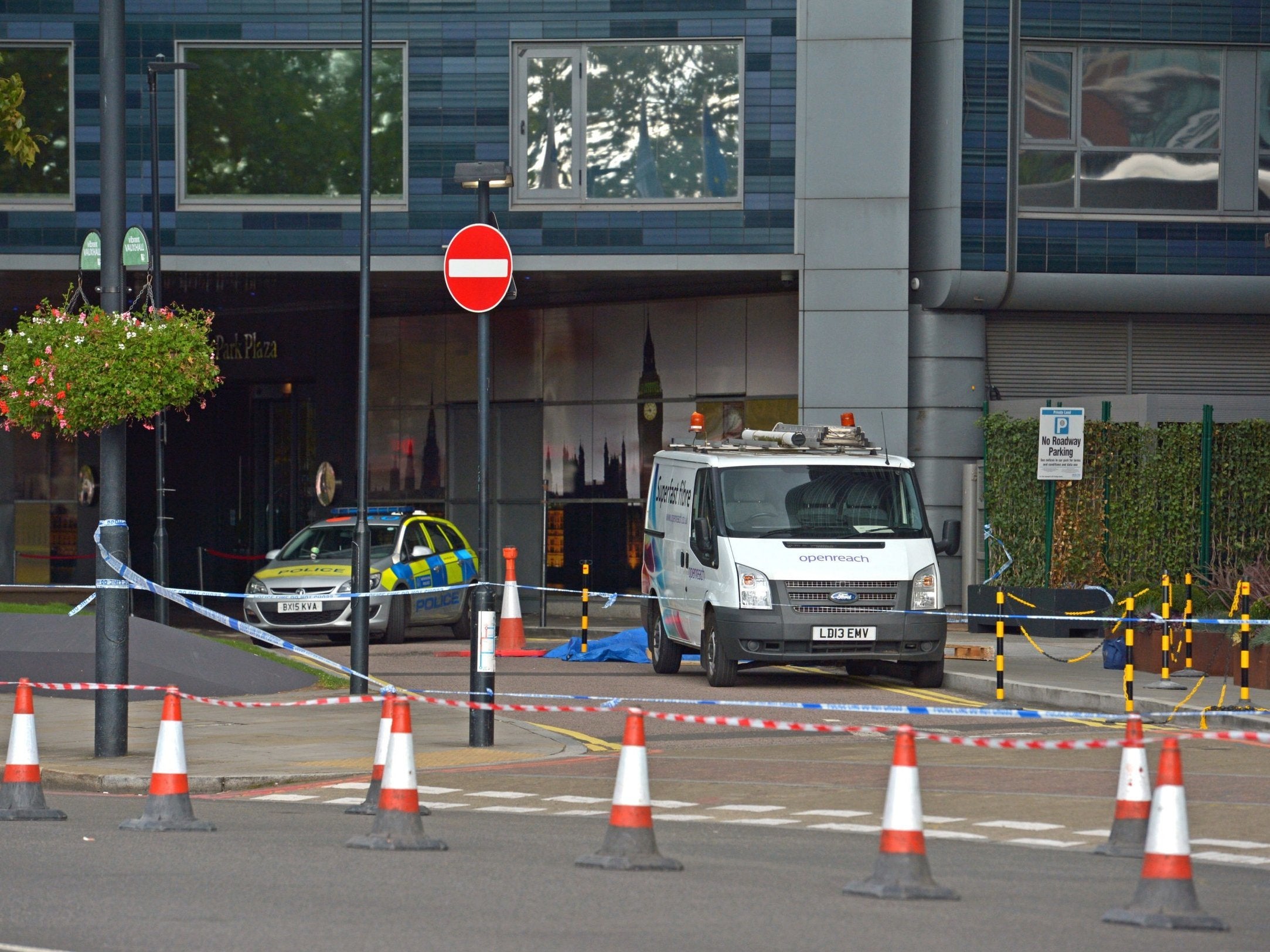 Scotland Yard said officers were called by the London Ambulance Service at around 10.40am